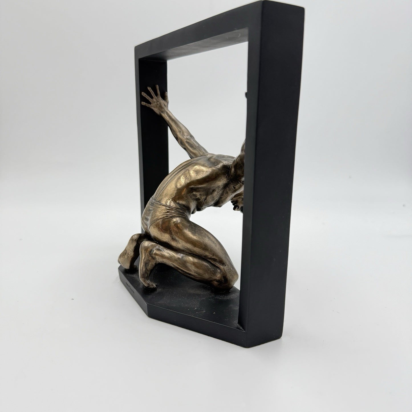Veronese Design Modern Male Statue Man Sculpture Man Inside Frame 8x8 Figurine