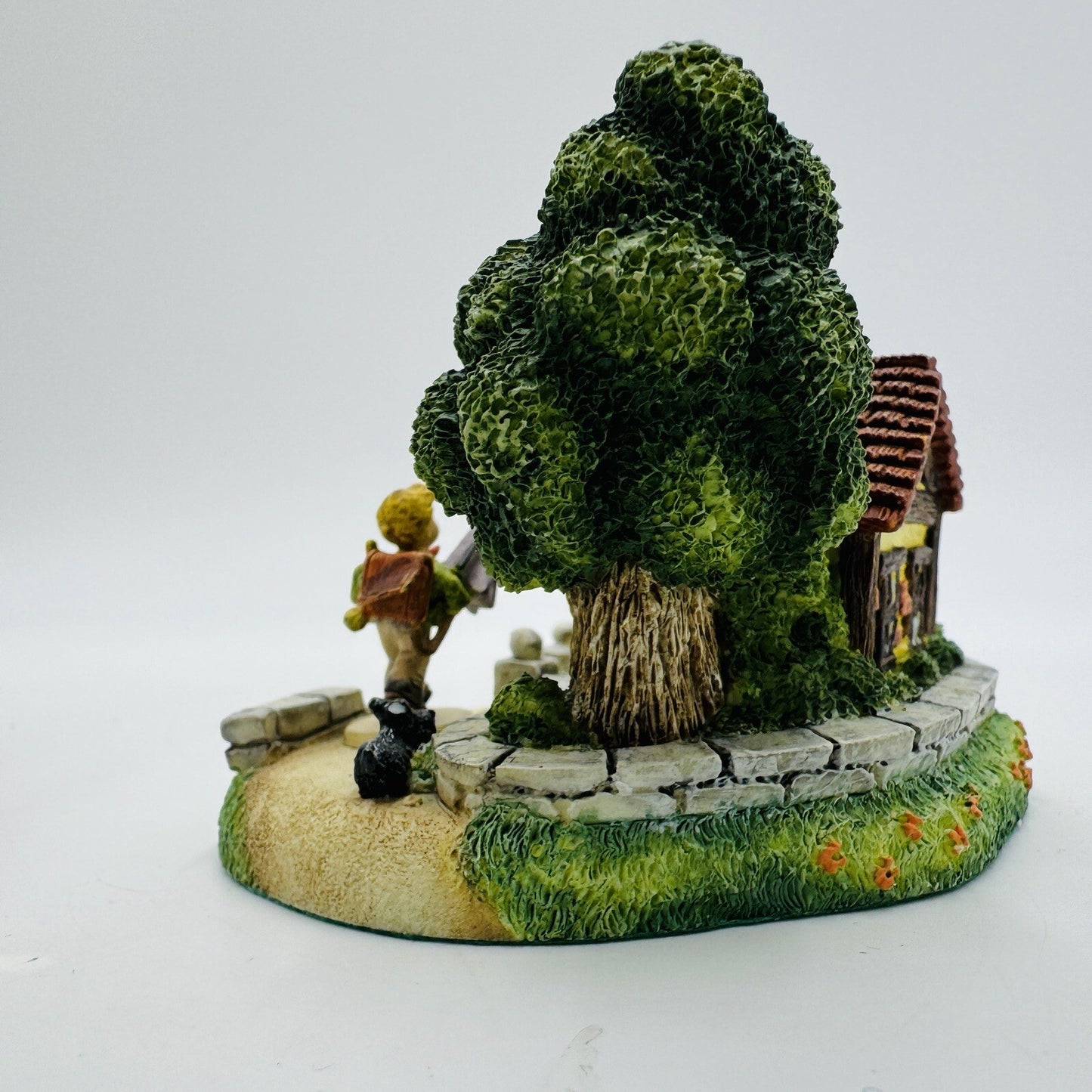 The Danbury Mint Is It Raining? School Hummel Miniature GOEBEL Set 1in Figurine