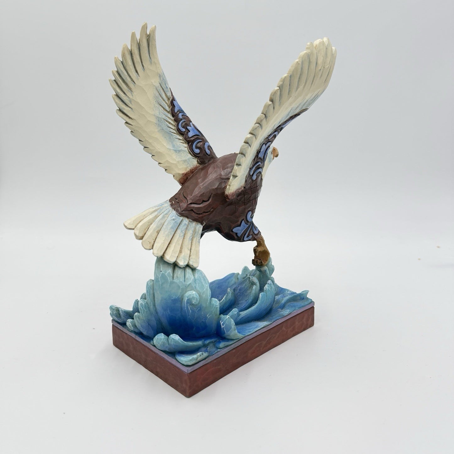 Jim Shore Heartwood Creek Bald Eagle Figurine 9” You Have The Strength To Soar