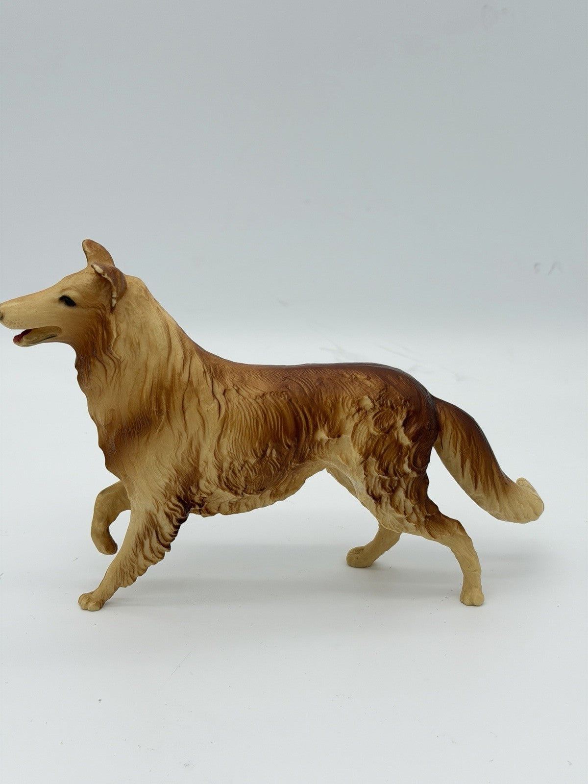 Breyer Lassie dog Collie Vintage 60's Figurine Plastic Model Retired Rare 9x6