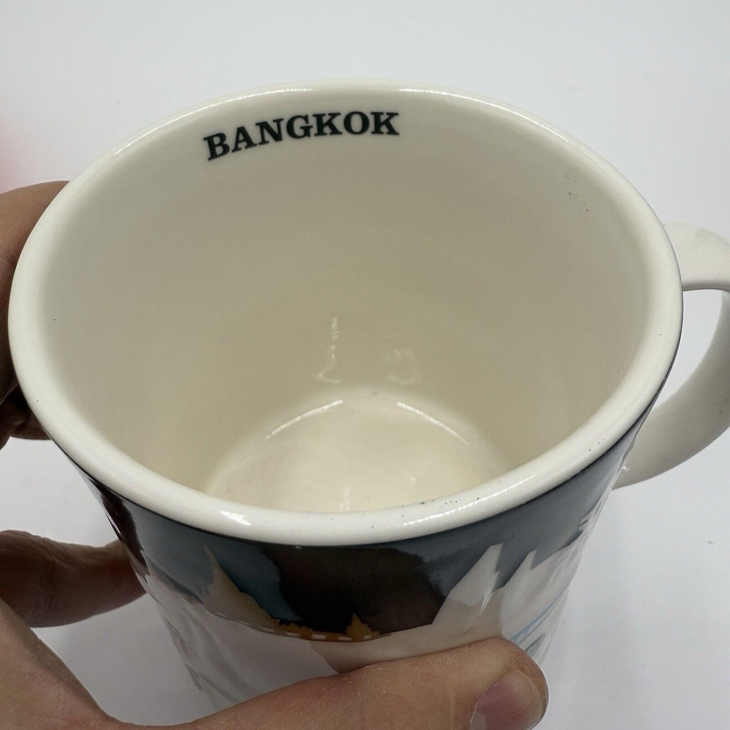 Starbucks Mug BANGKOK 16 oz. Thailand Collector series Ceramic Coffee 2014