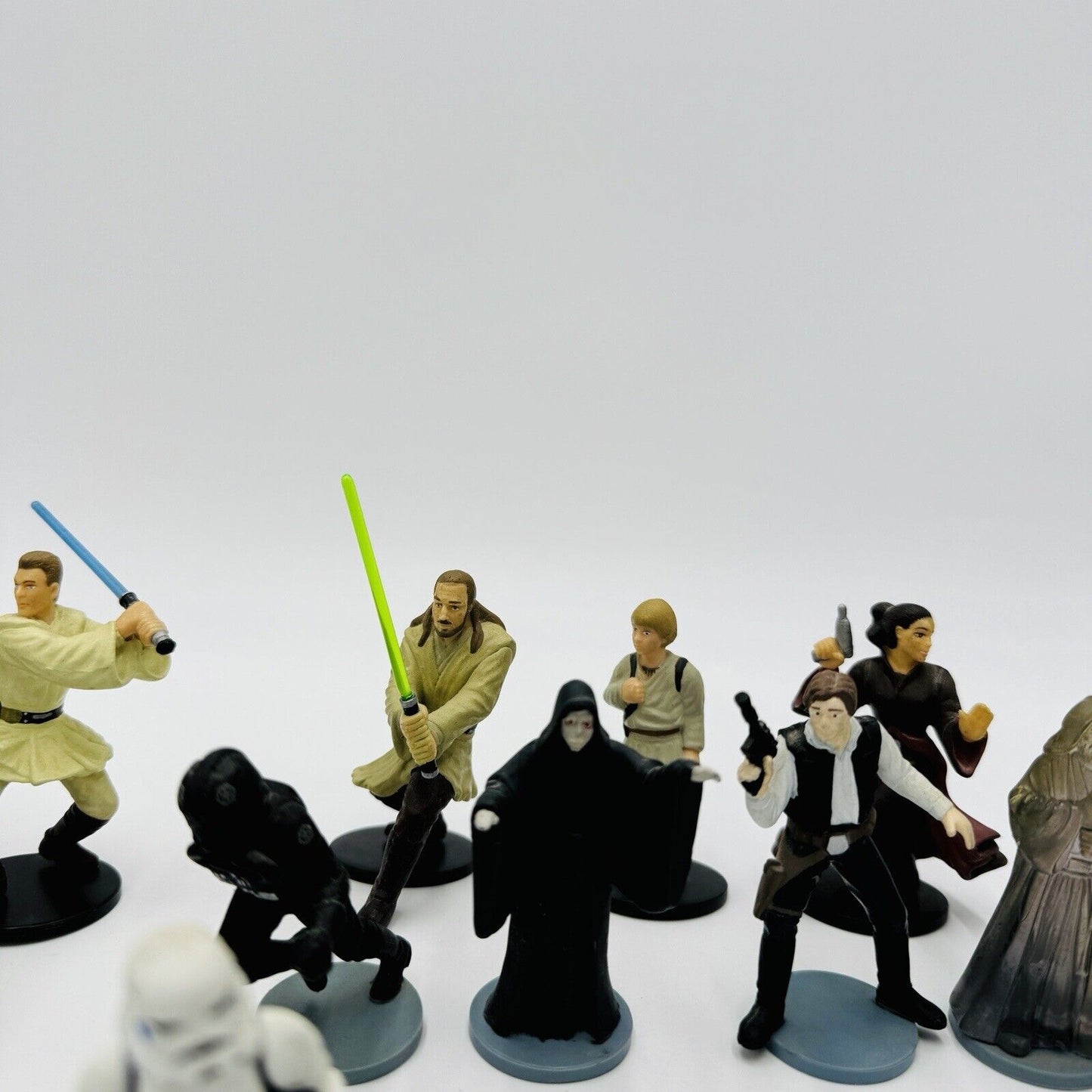 Vintage Applause Star Wars Figurines with Stand 1999 Lot 22 Pieces