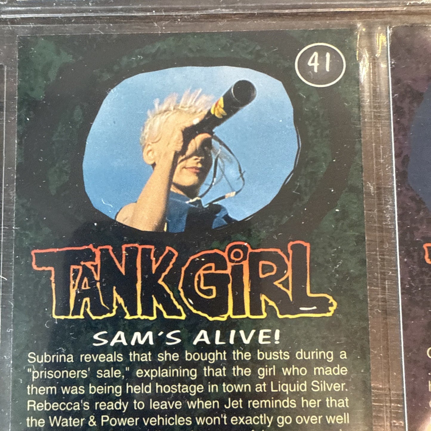 TANK GIRL 1995 Movie Trading Cards Medallion Card 0896 Set Of 10 Cards 1995
