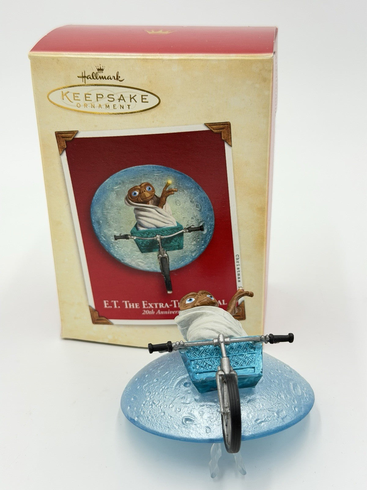 Hallmark Keepsake Ornament Extra-Terrestrial Movie 2002 20th Anniversary E T Xms