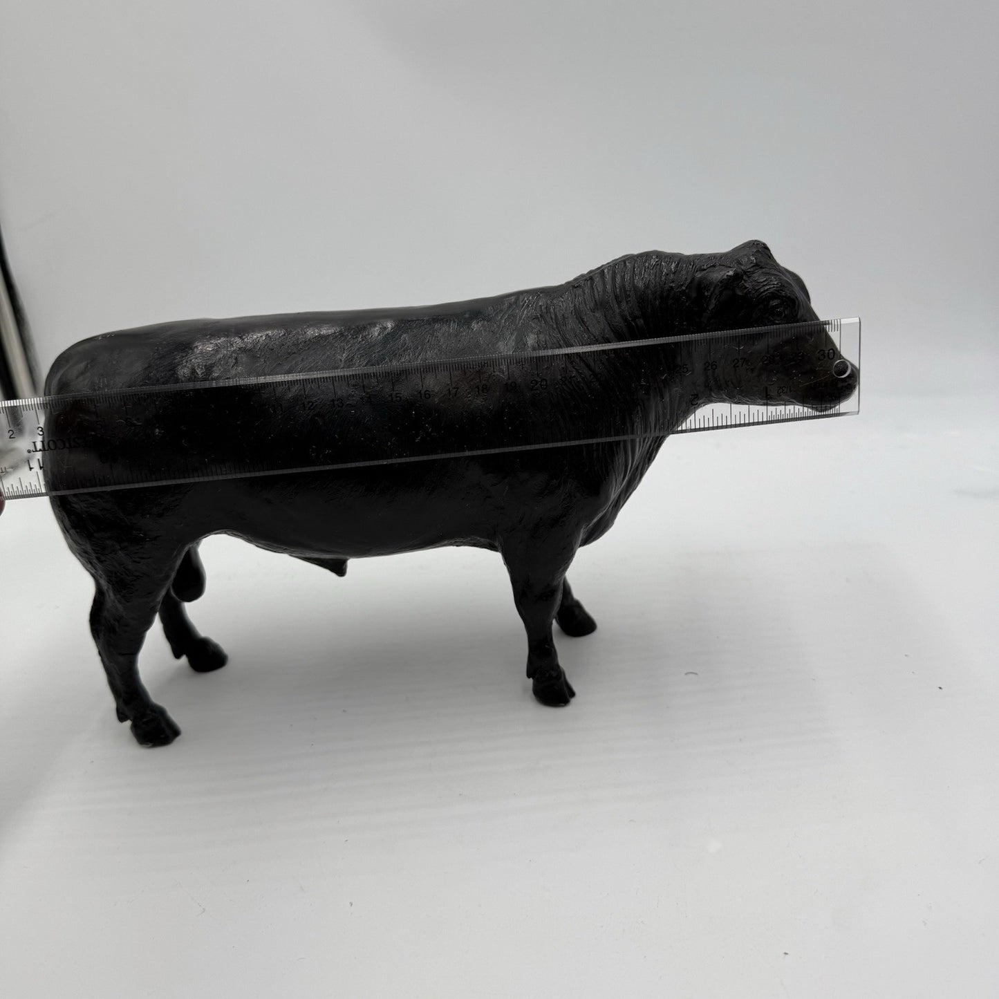 Vintage Breyer Molding Co. Black Angus Bull #365 Chris Hess Design