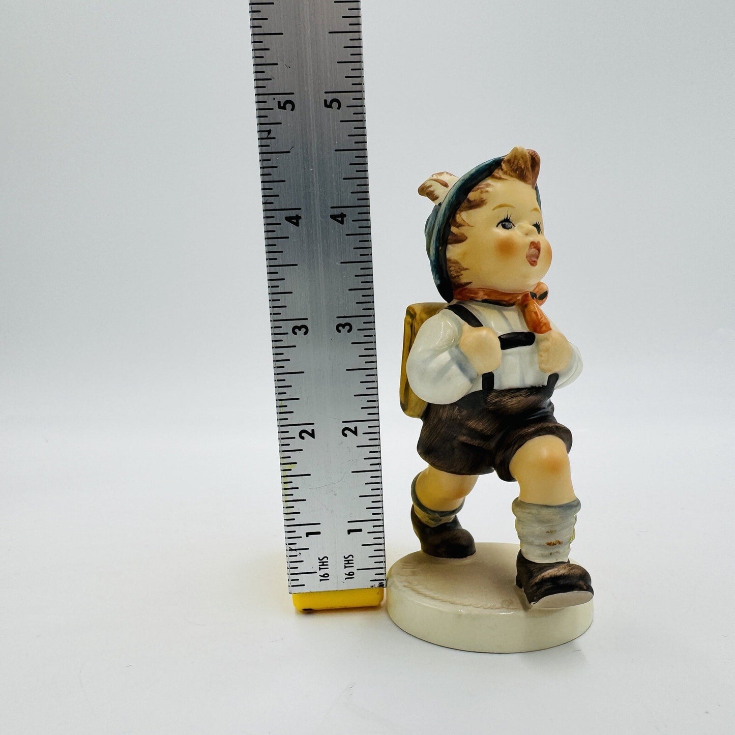 Hummel GOEBEL Germany School Boy Figurine Vintage Painted 822/0 1987