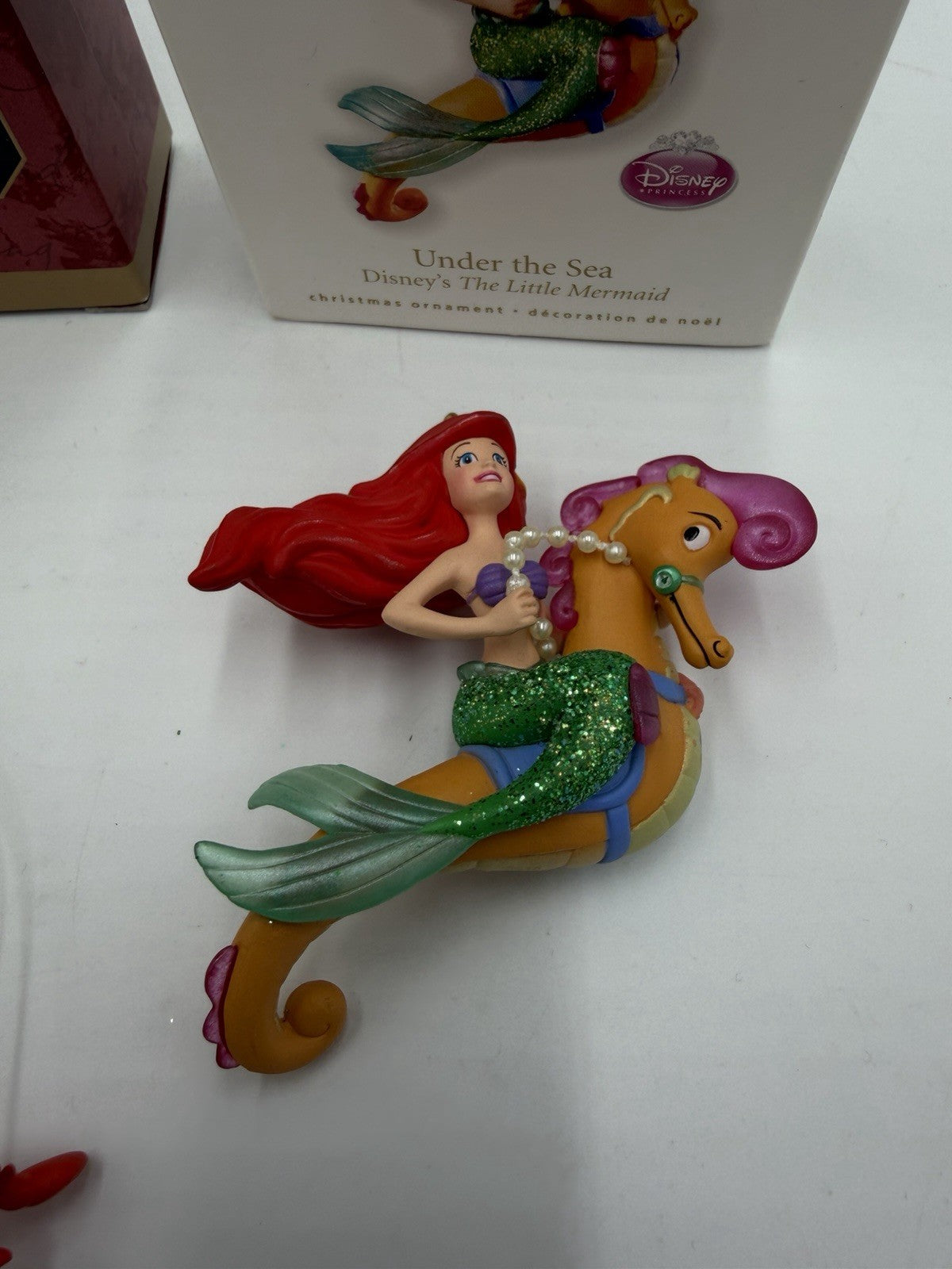 Hallmark Disney Little Mermaid Ariel & Under The Sea Christmas Ornaments