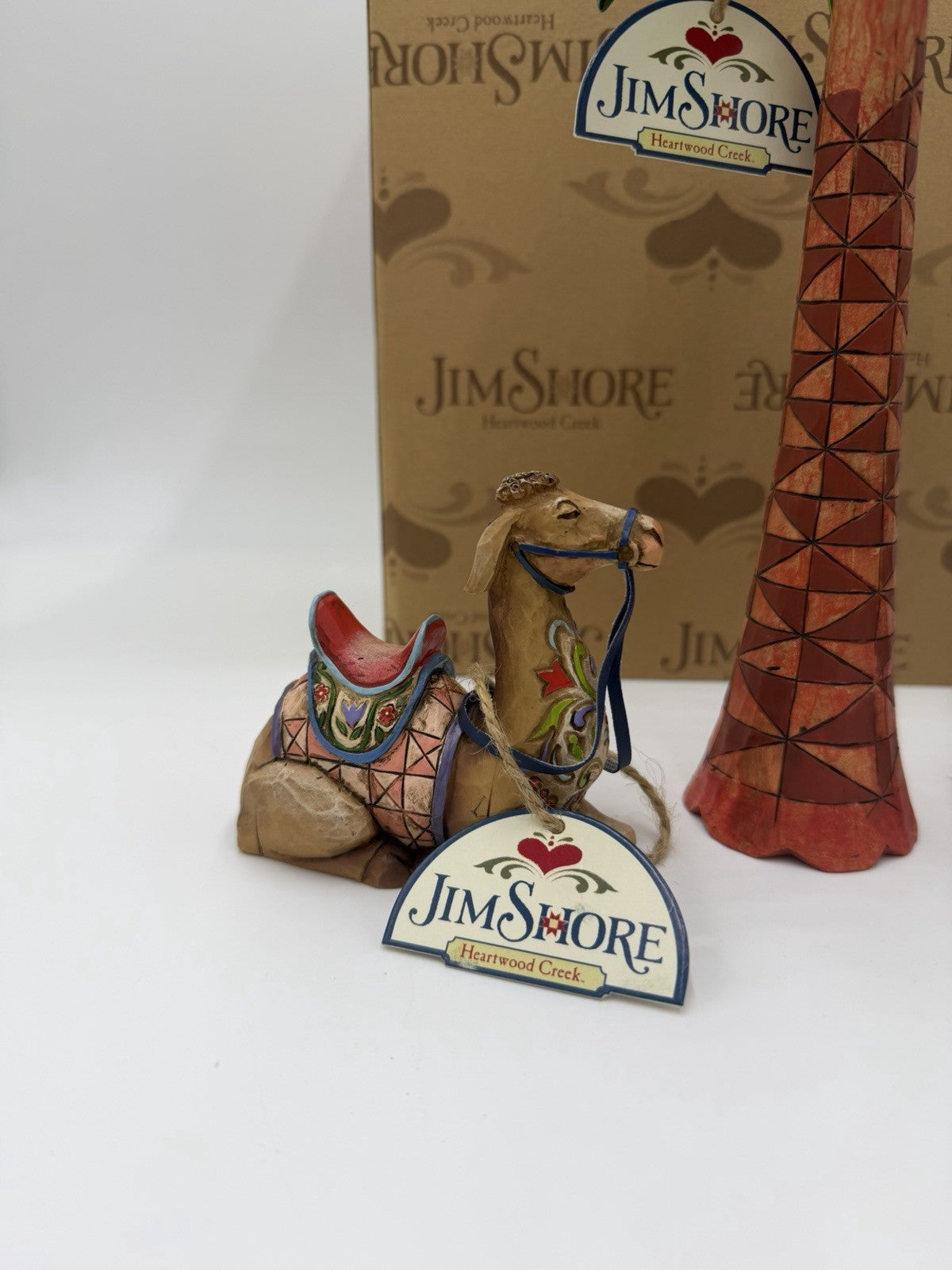 Jim Shore Heartwood Creek Let Heaven & Nature Sing Camel Drummer Boy Figurines