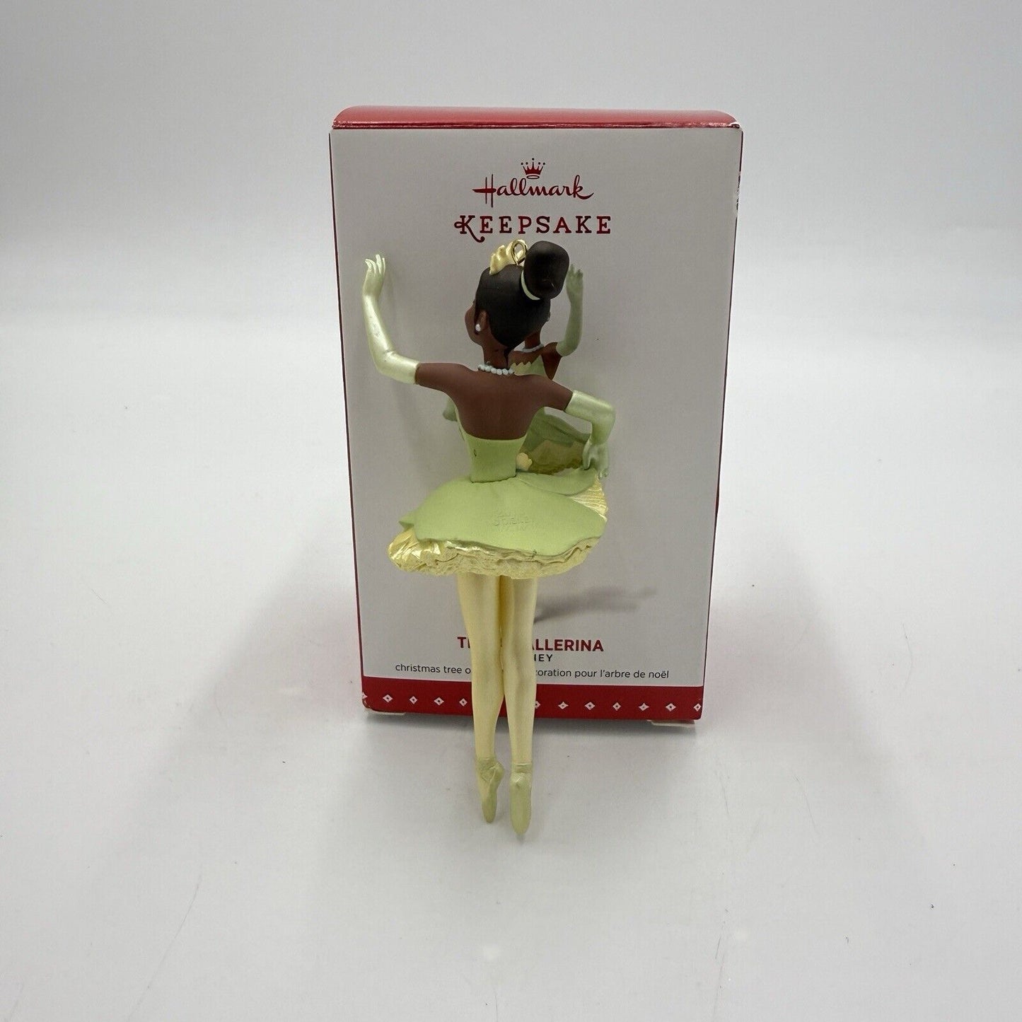 Hallmark Ornament Tiana Ballerina Disney 2015 Princess Christmas