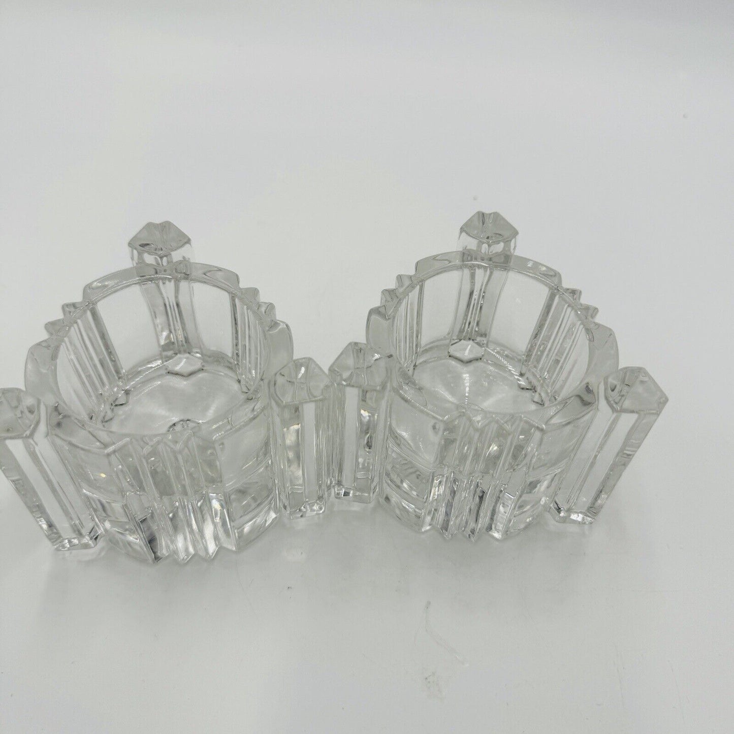 Vintage Set of 2 Lenox Fine Crystal Votive or Candle Stick/Tapper Holders