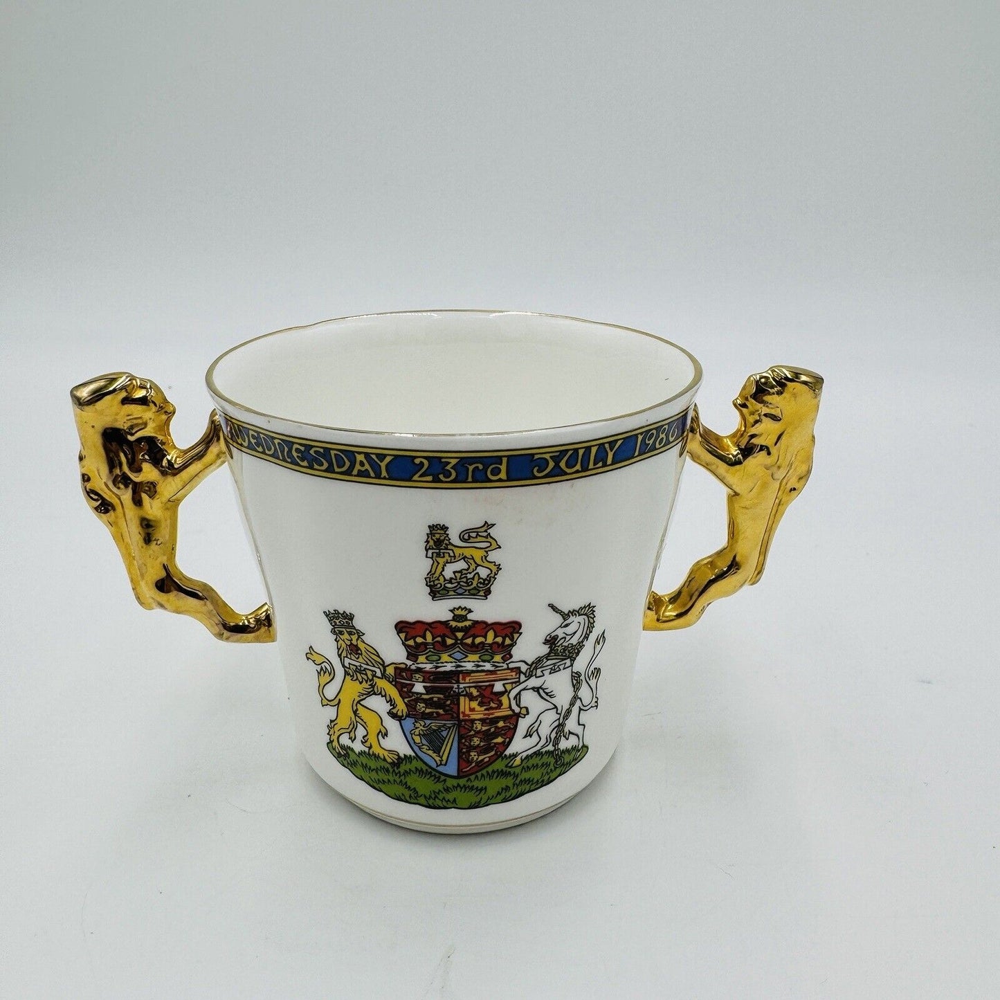 Paragon Fine China England Prince Andrew & Sarah Ferguson Double Handle Cup
