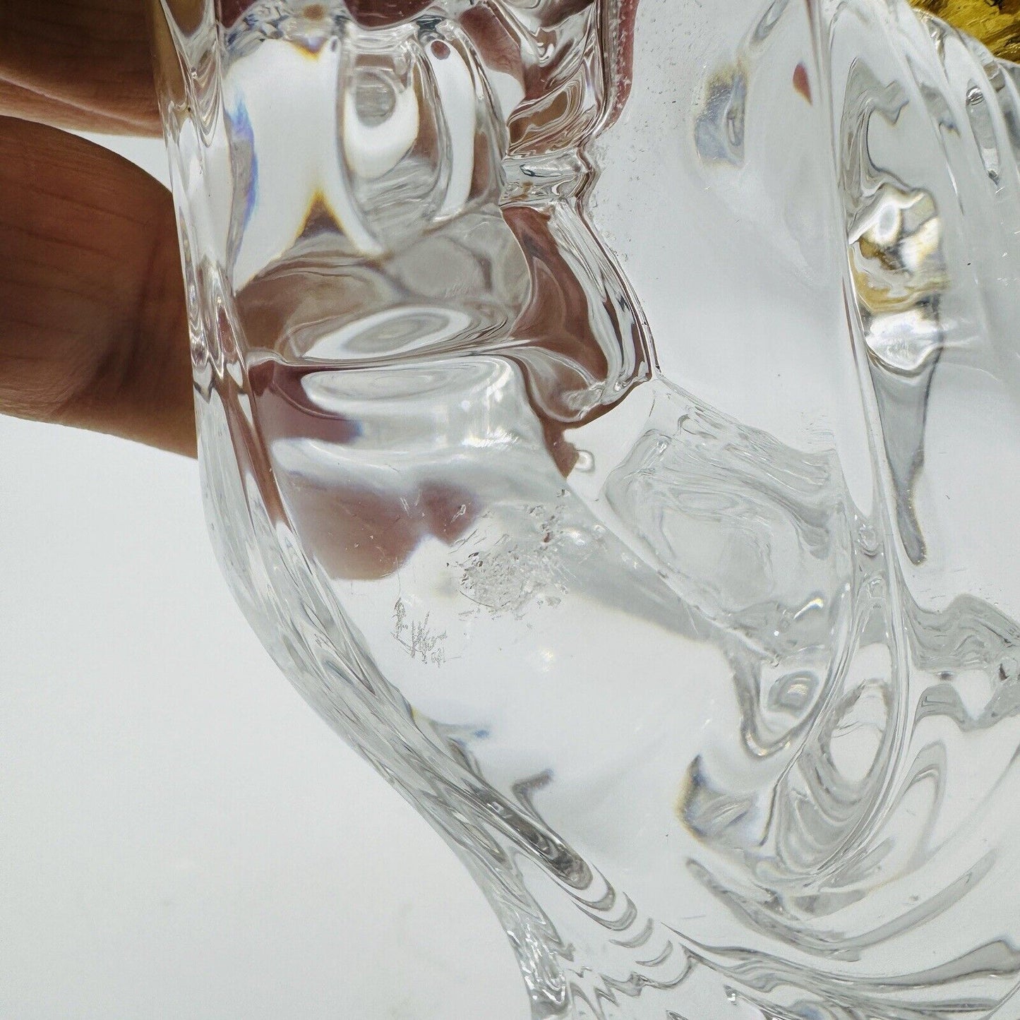 Waterford Crystal Millennium Nativity Wiseman King Gaspar Gold Wise Man Figurine