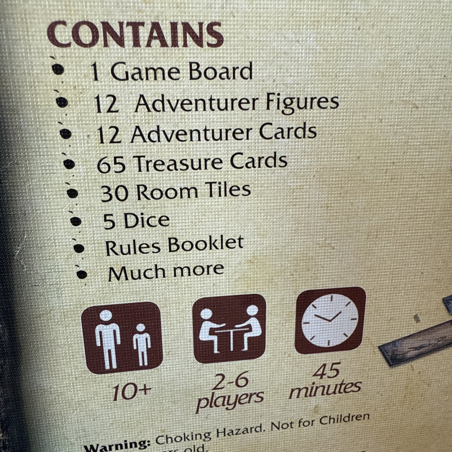 The Adventurers: The Temple of Chac Board Game AEG Used Excellent Rare Push Fun