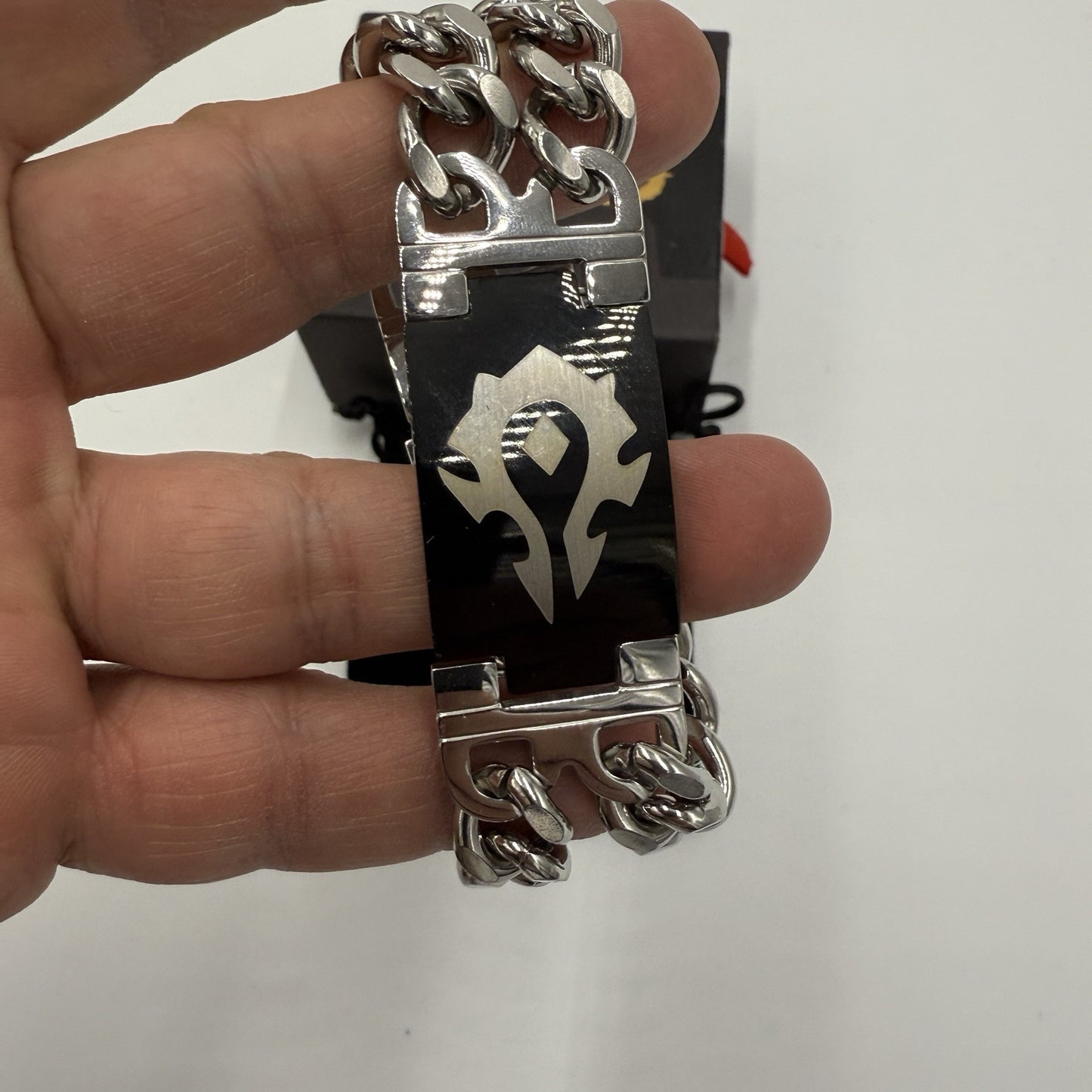 World Warcraft Stainless Steel Bracelet Game Box 2015 Blizzards Entertainment