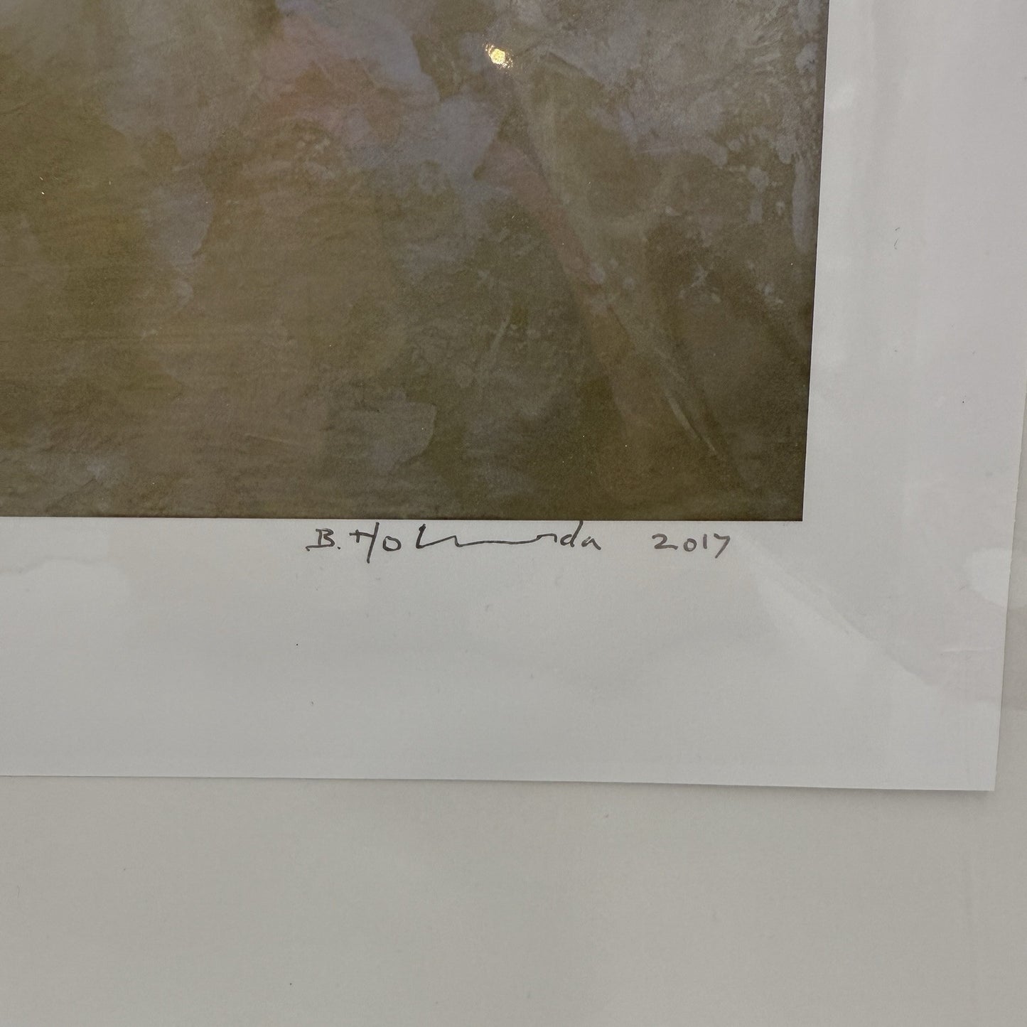 Bruce Holwerda Signed Art Print 22/250 Red Please 2017 Rare 12x16