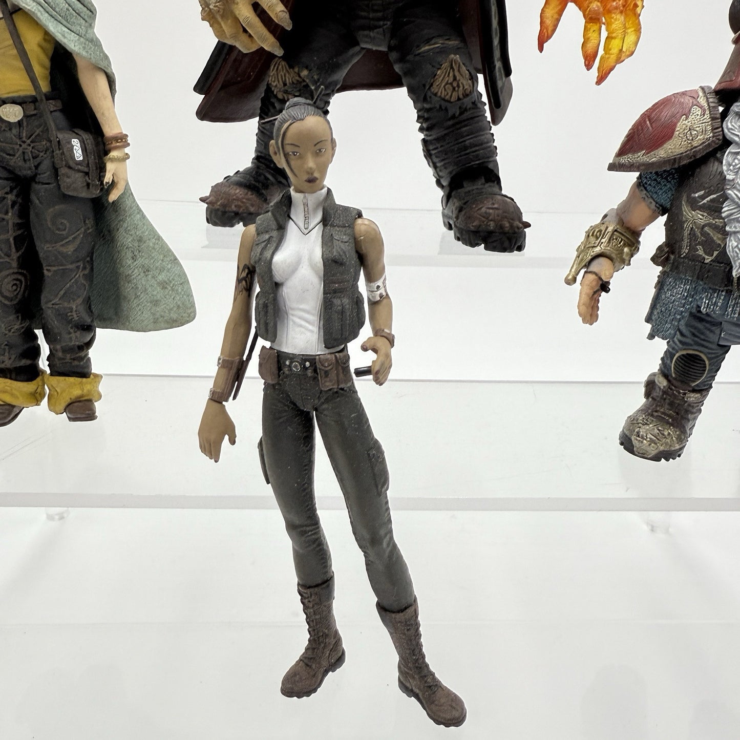 Shadowrun Action Figure Game 2003 Wizkids Heroclix 4 Pieces