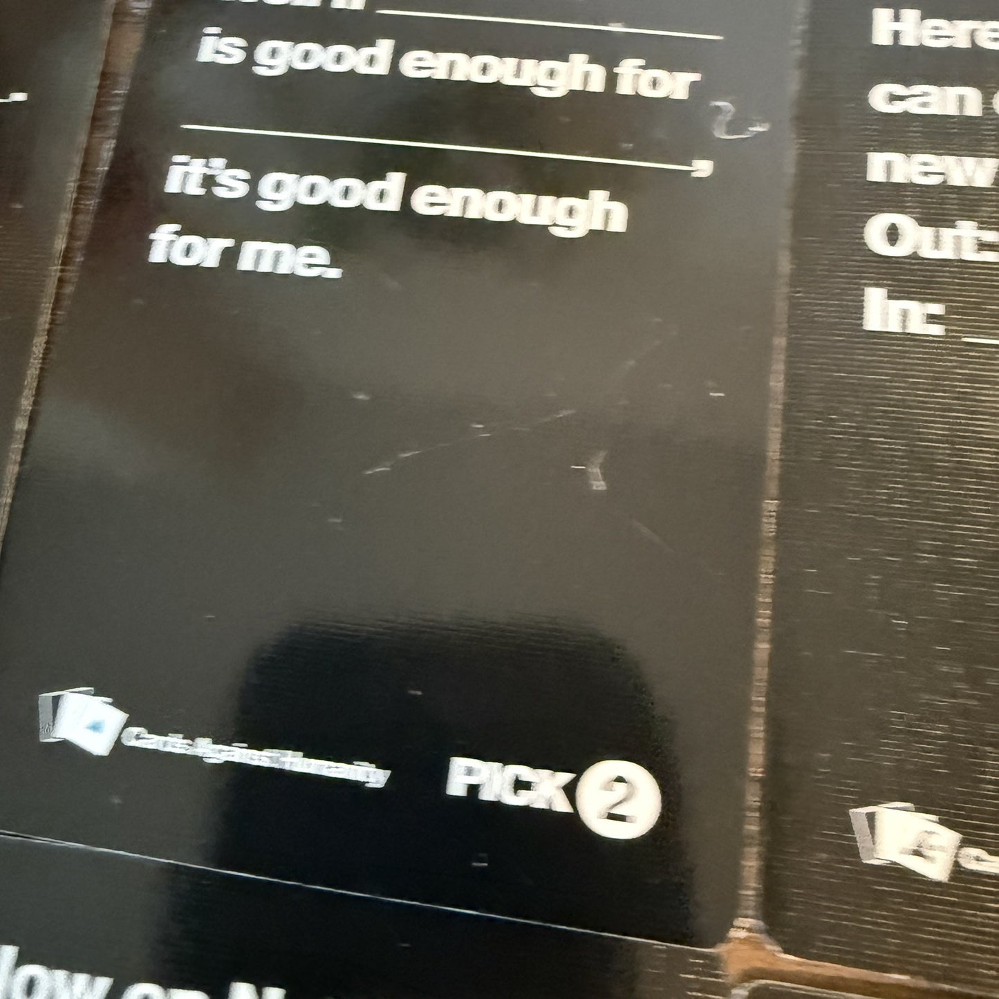 Cards Against Humanity: The Bigger, Blacker Giant Box Card Game 20+ Expansions