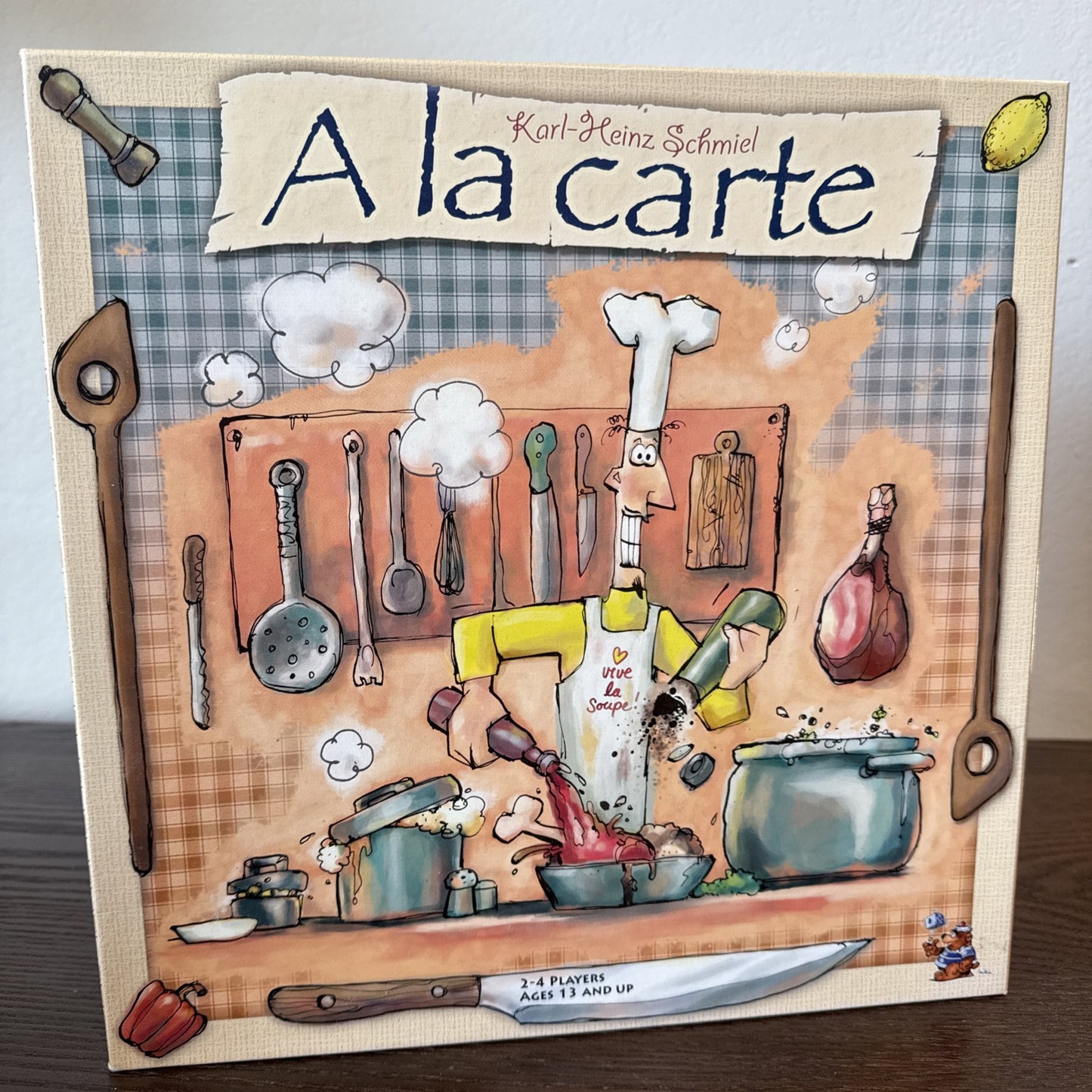 FFG A la Carte Board Game Dexterity Fun 2-4 Players Rare Culinary Cooking