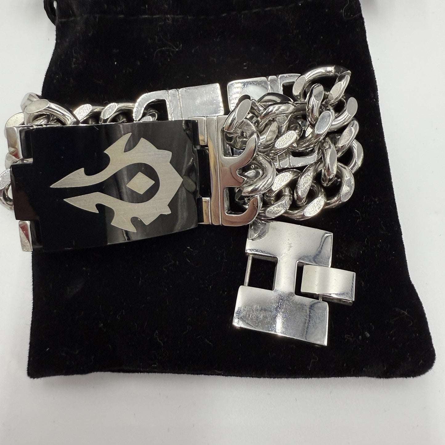 World Warcraft Stainless Steel Bracelet Game Box 2015 Blizzards Entertainment