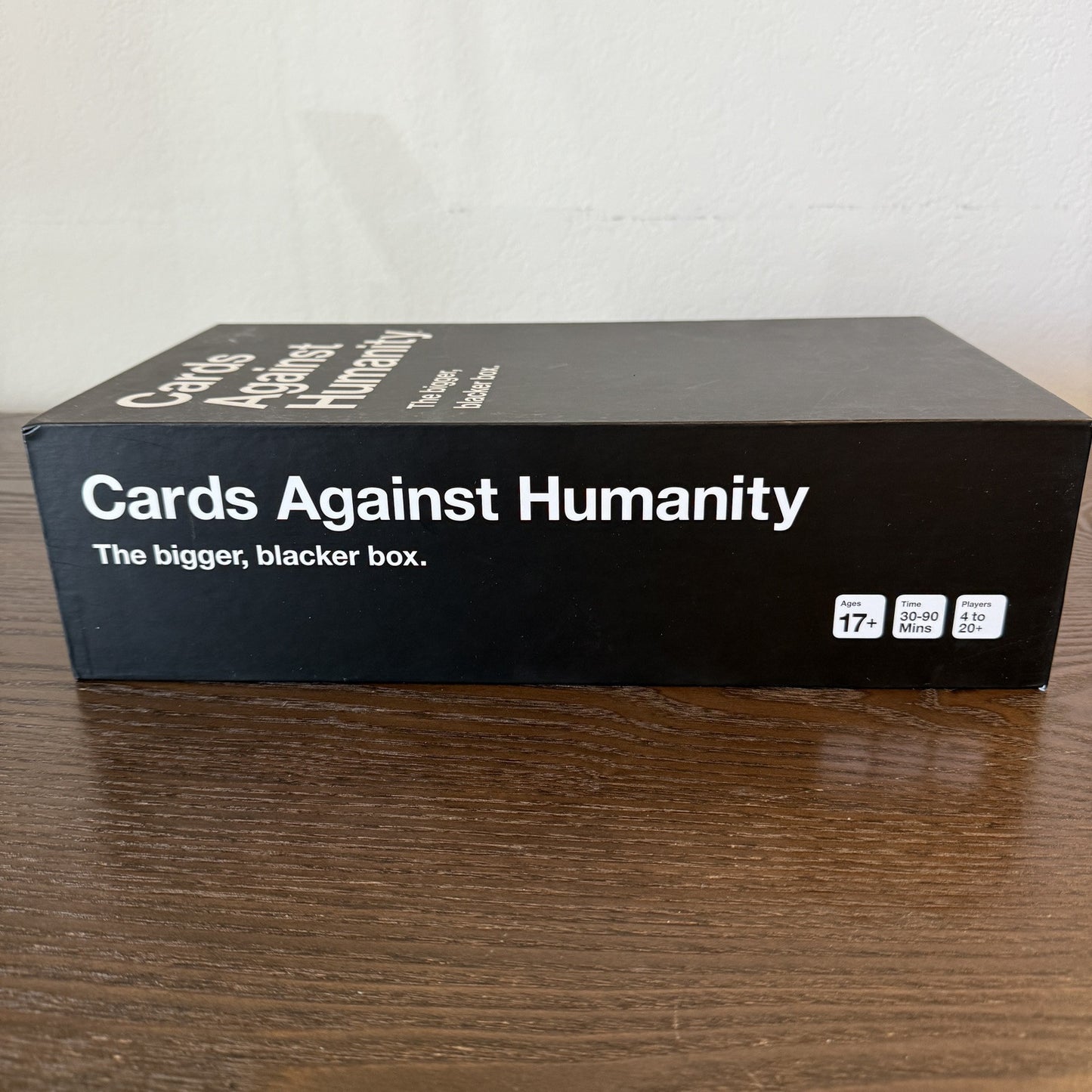 Cards Against Humanity: The Bigger, Blacker Giant Box Card Game 20+ Expansions
