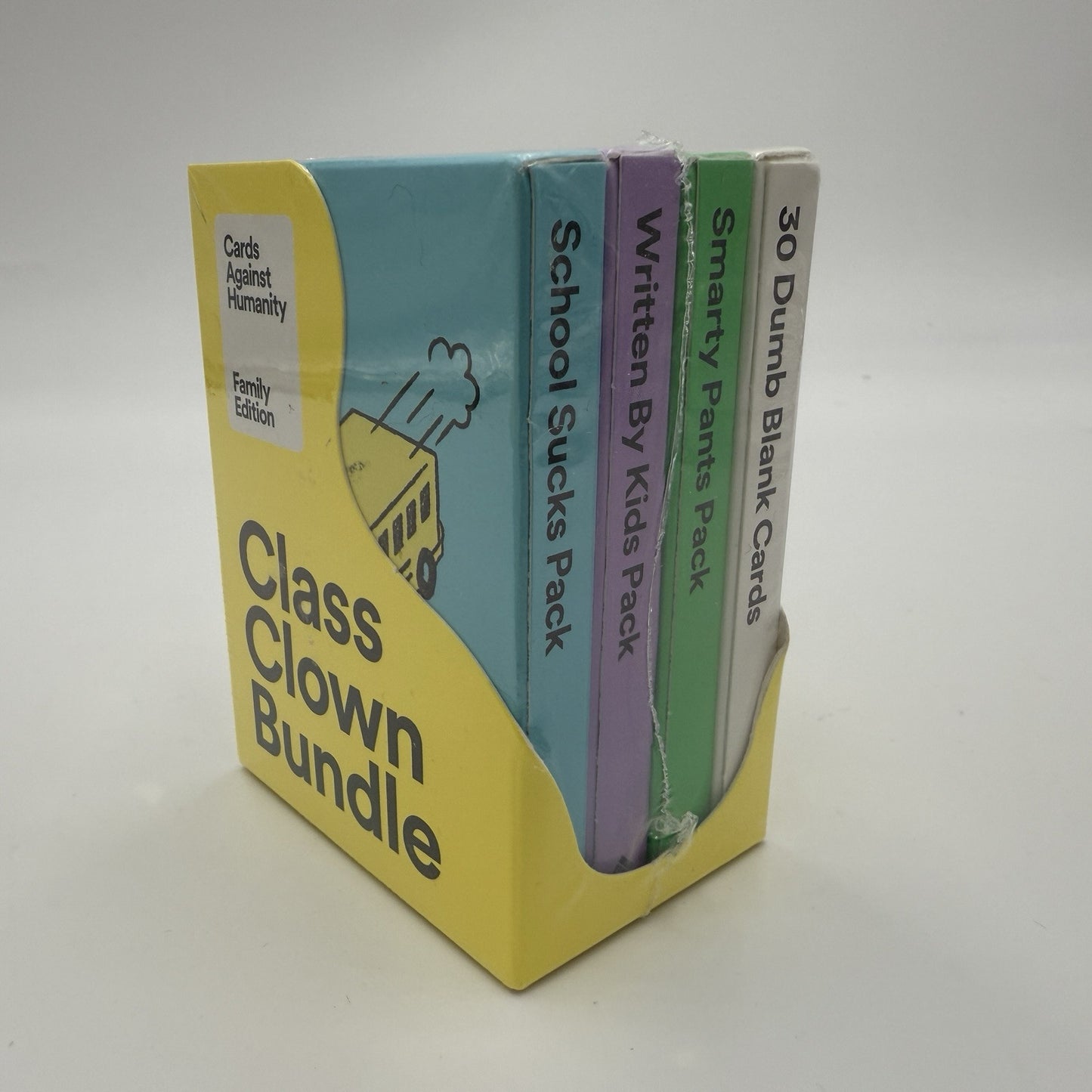 Cards Against Humanity Family Edition Class Clown Bundle Complete Party Game