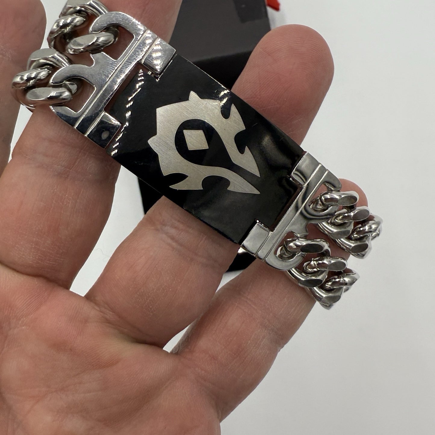 World Warcraft Stainless Steel Bracelet Game Box 2015 Blizzards Entertainment