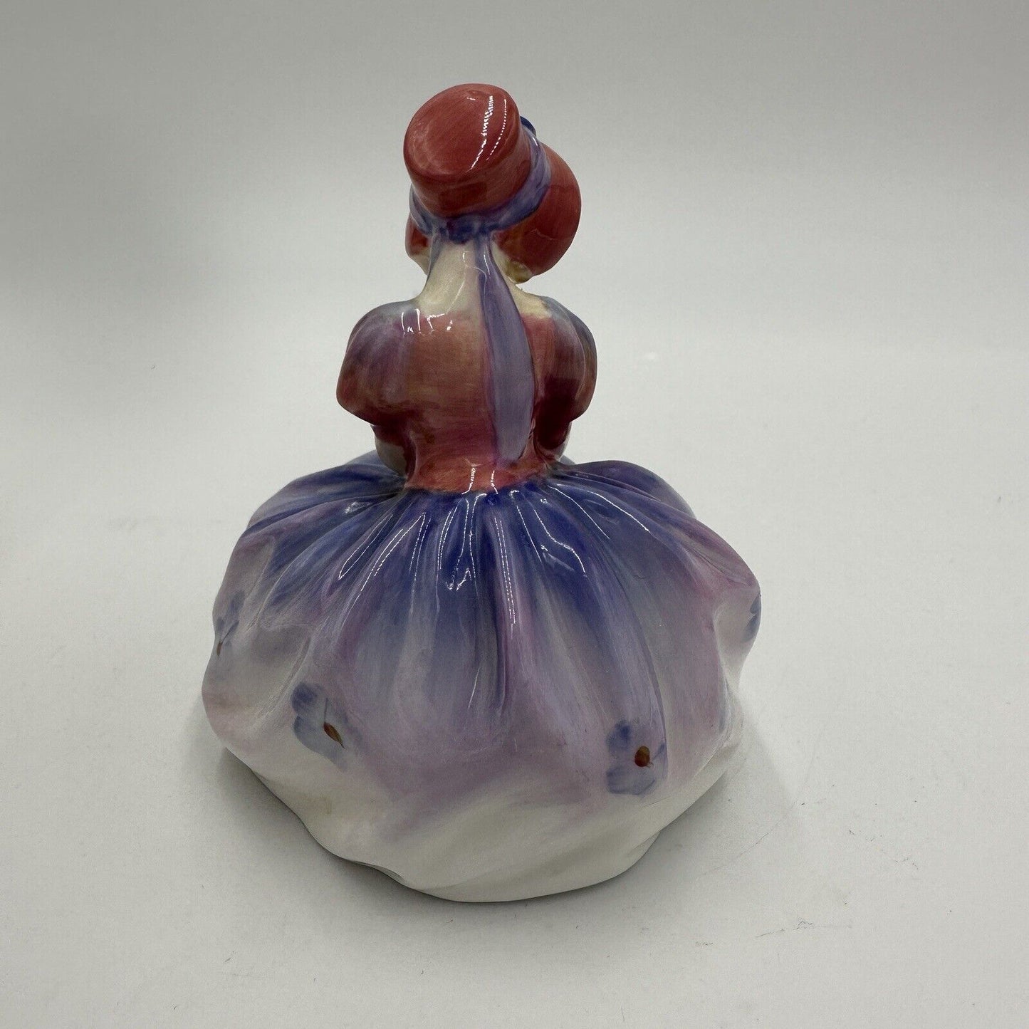 Royal Doulton Monica HN-1467 Porcelain Figurine Handpainted Antique Flowers
