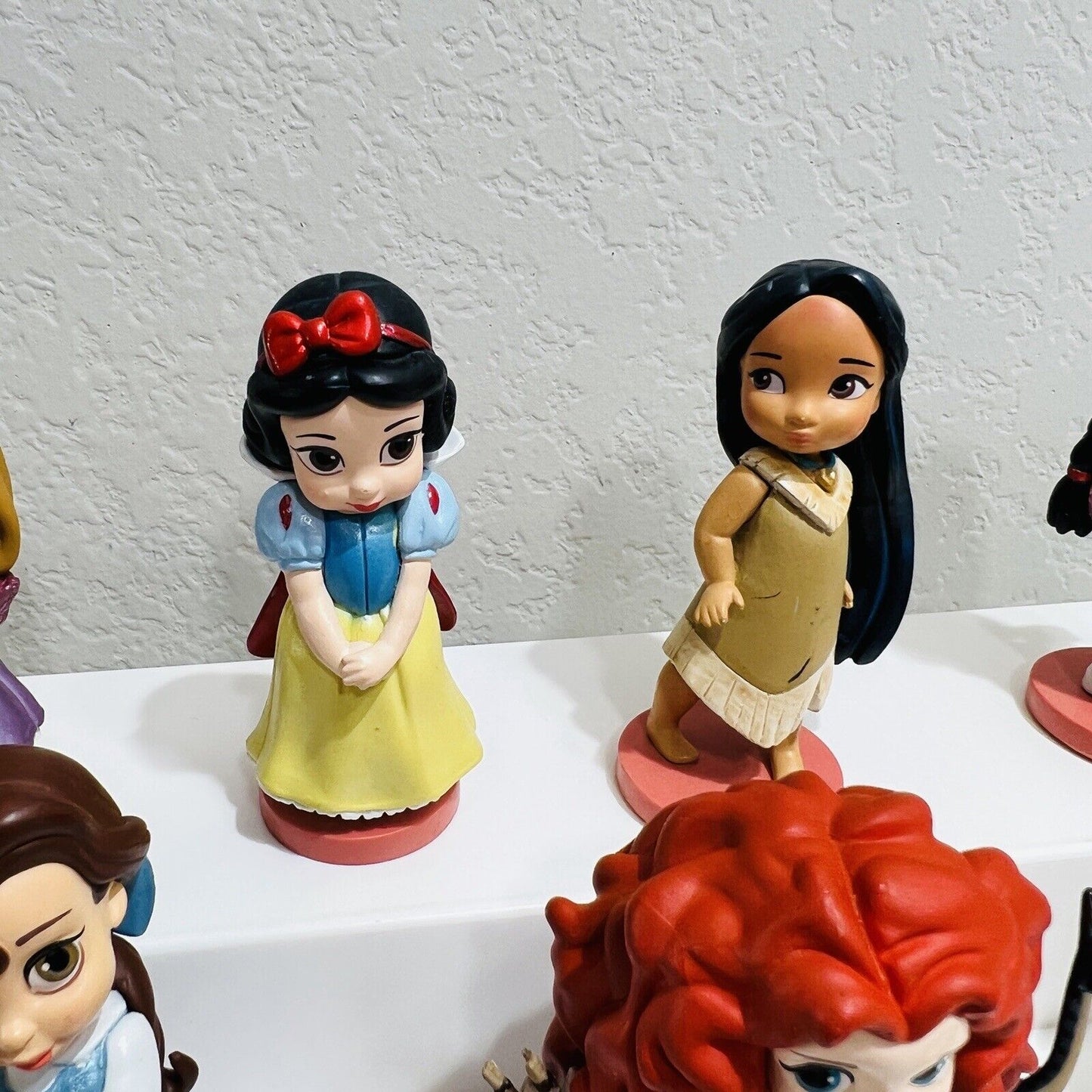 Disney Animators Baby Princess Play Set Princess 12 Figurines Toys Collection