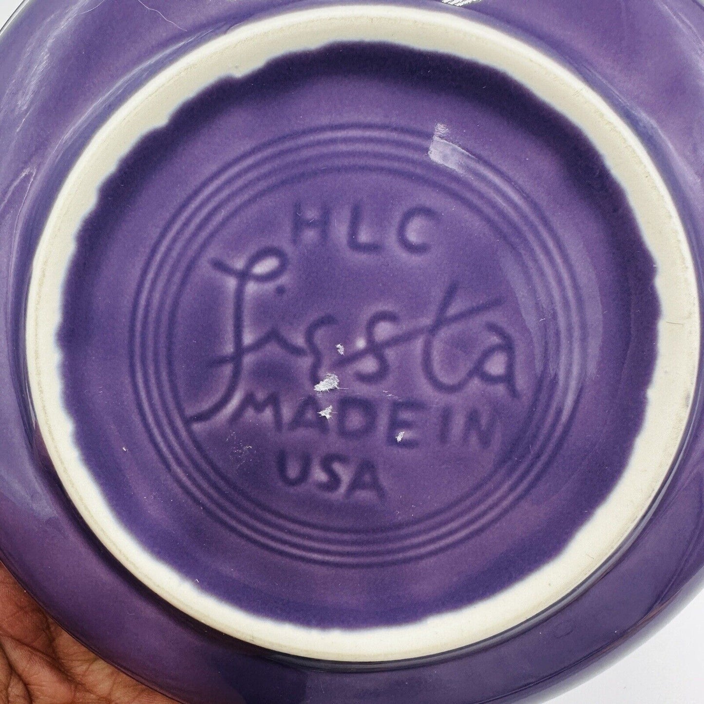 Fiestaware Plum Soup Cereal Bowl Set Vintage Limited Edition 1993 1995 Rare