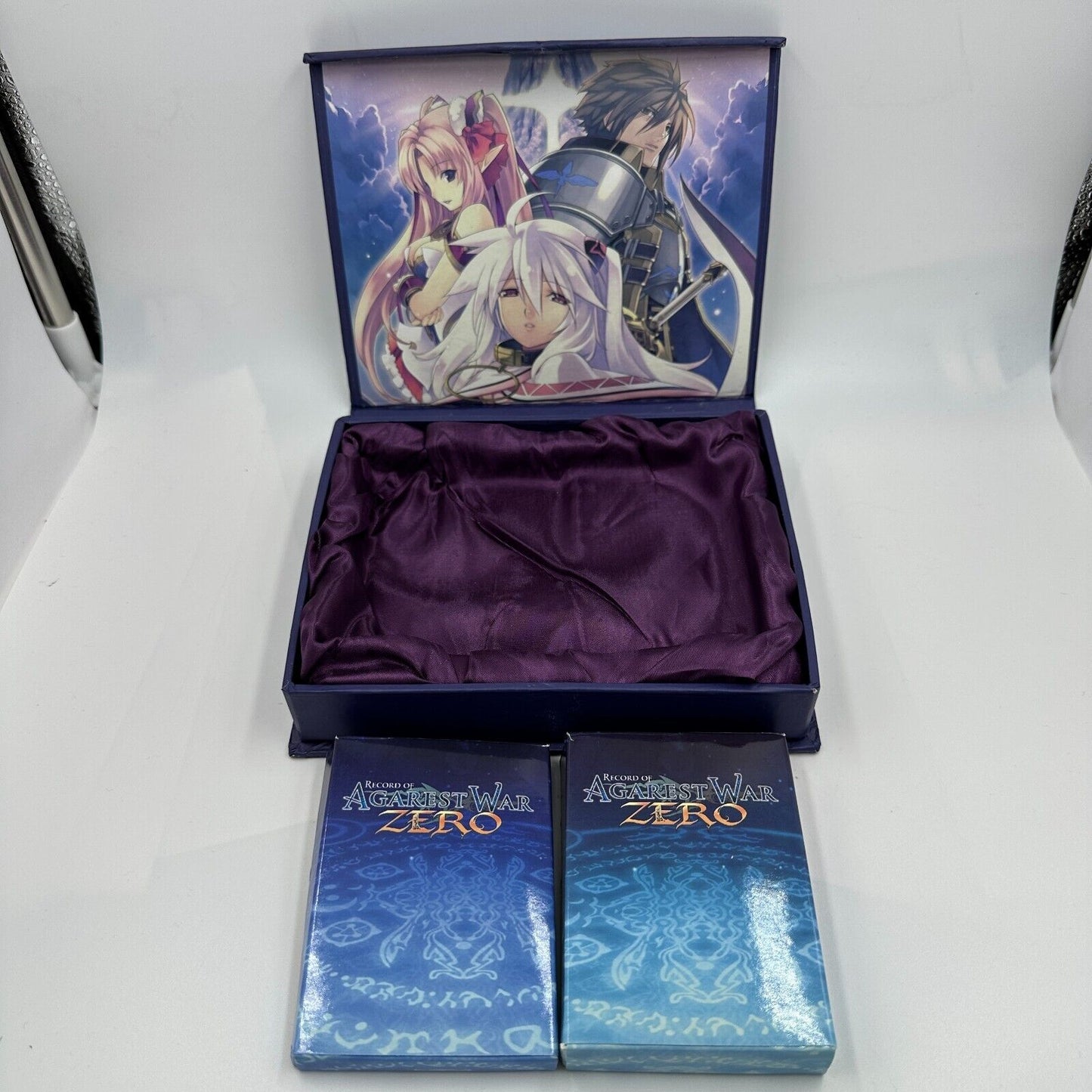 Record Of Agarest War Zero Limited Edition 2 Deck of Cards + Box (No PS3 Game)