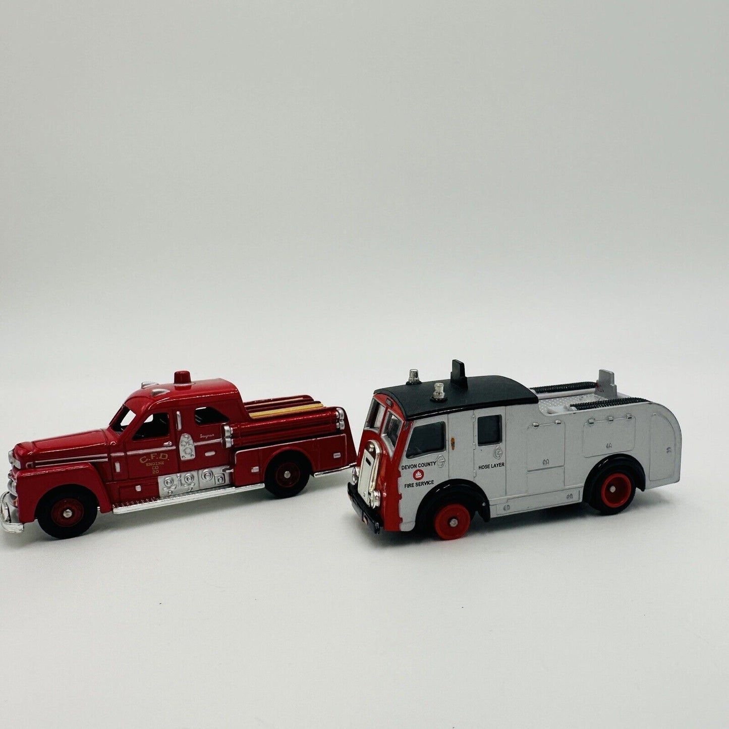 CORGI classics Seagrave & Corgi Dennis F8 Fire Engine 3.5" fire trucks Diecast