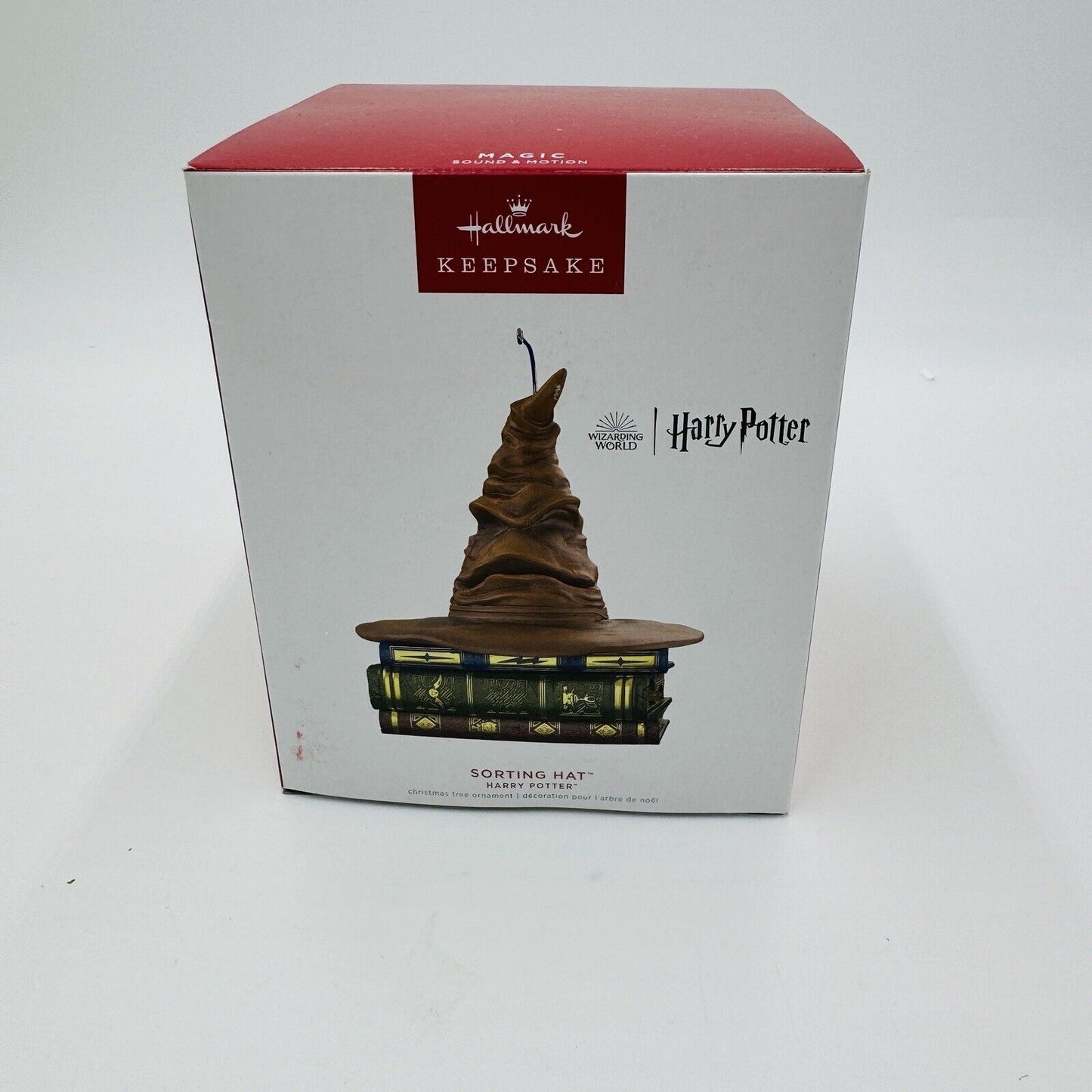 Hallmark Keepsake 2022 Harry Potter Sorting Hat Sound & Motion Ornament Animated