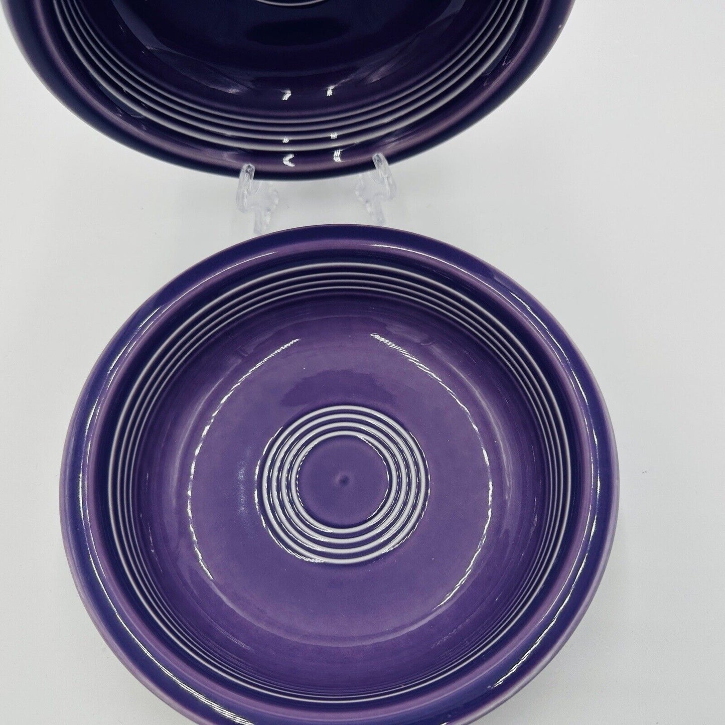 Fiestaware Plum Soup Cereal Bowl Set Vintage Limited Edition 1993 1995 Rare