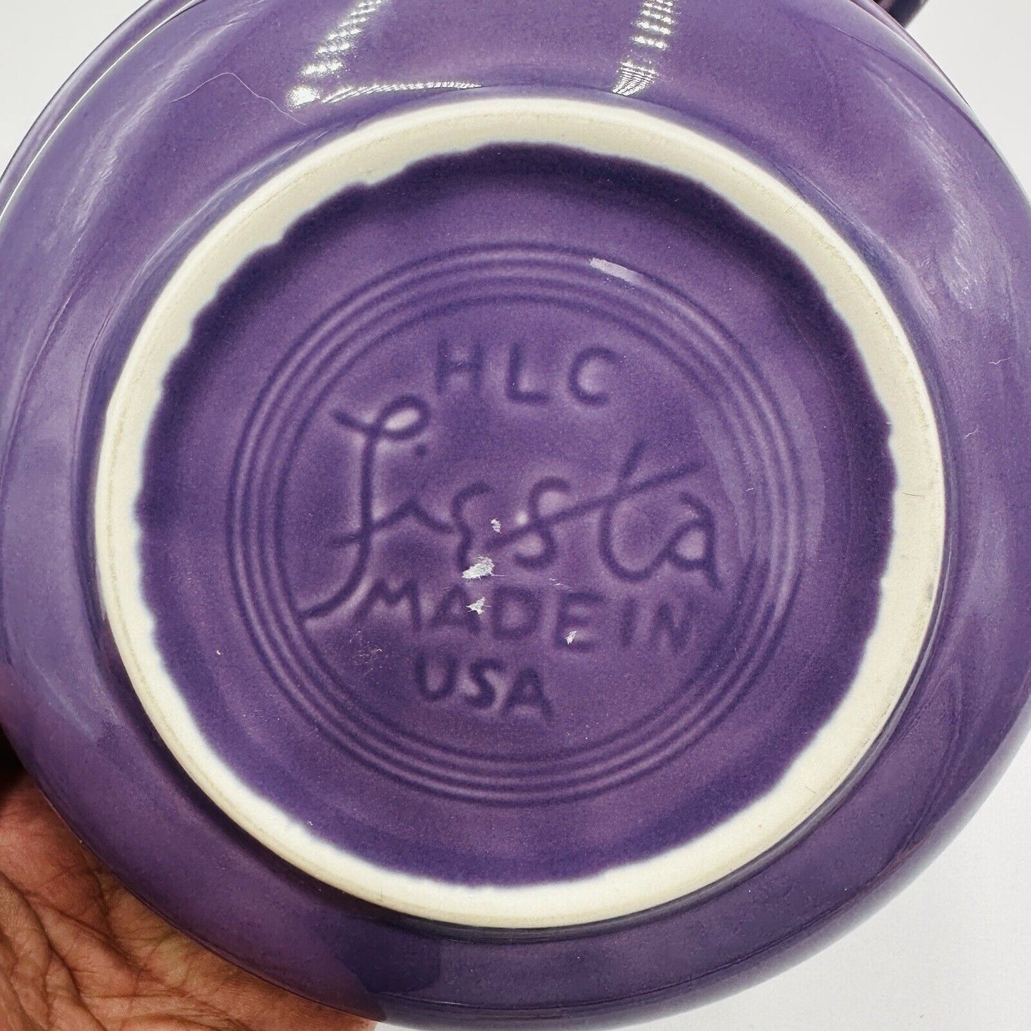 Fiestaware Plum Soup Cereal Bowl Set Vintage Limited Edition 1993 1995 Rare