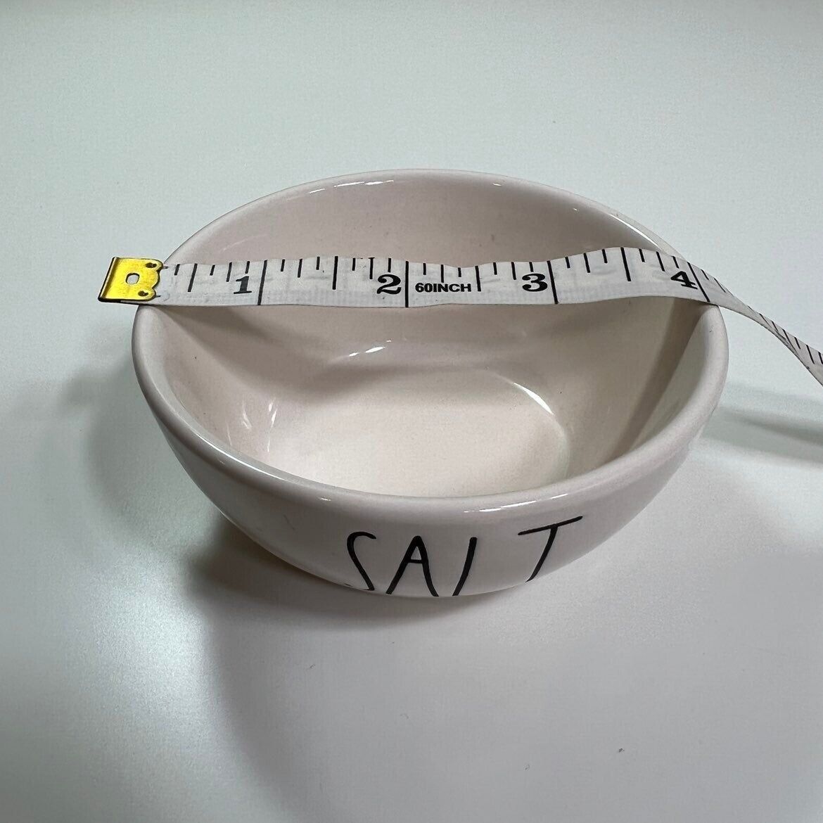 Rae Dunn Salt Bowl Kitchen Serveware White Ceramic