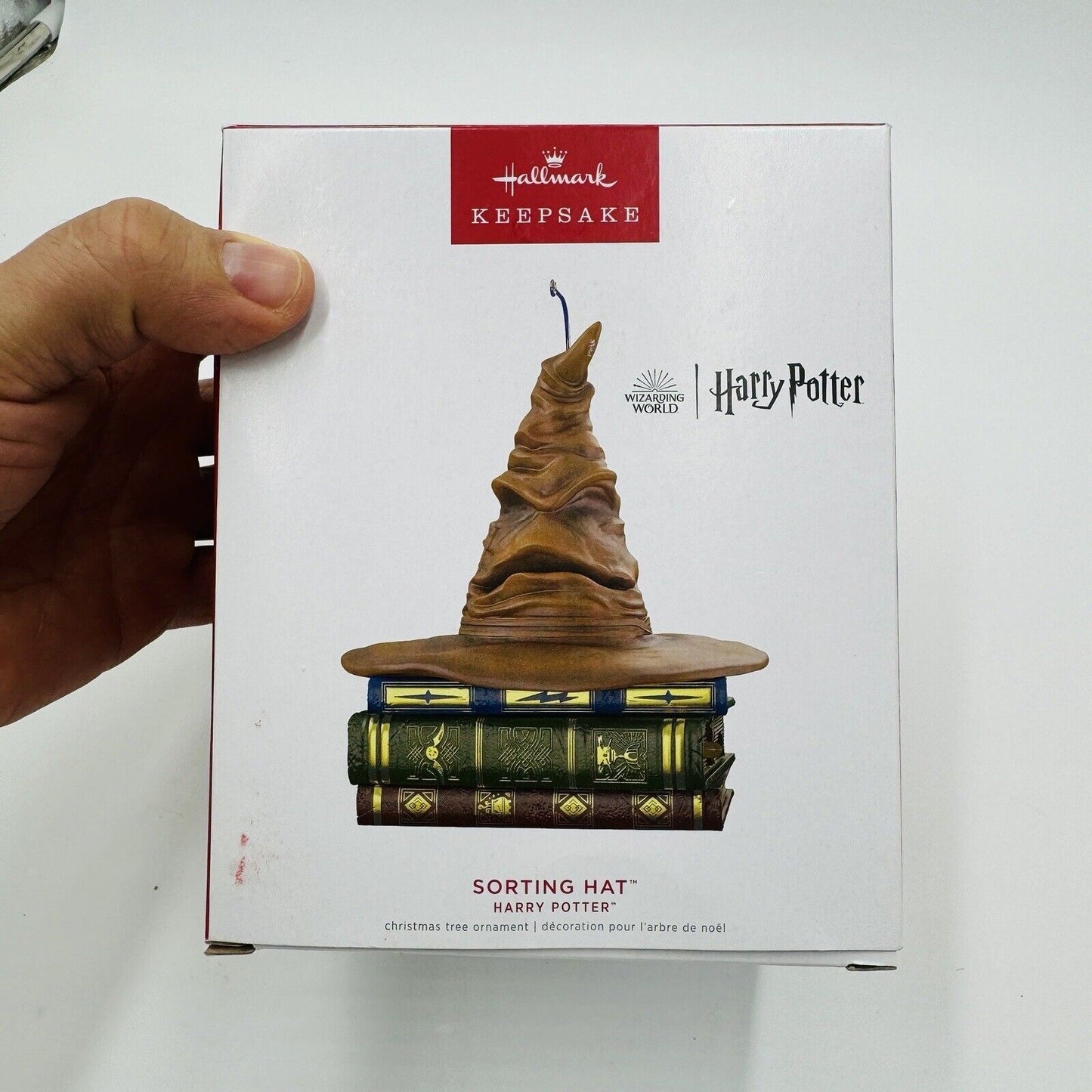 Hallmark Keepsake 2022 Harry Potter Sorting Hat Sound & Motion Ornament Animated