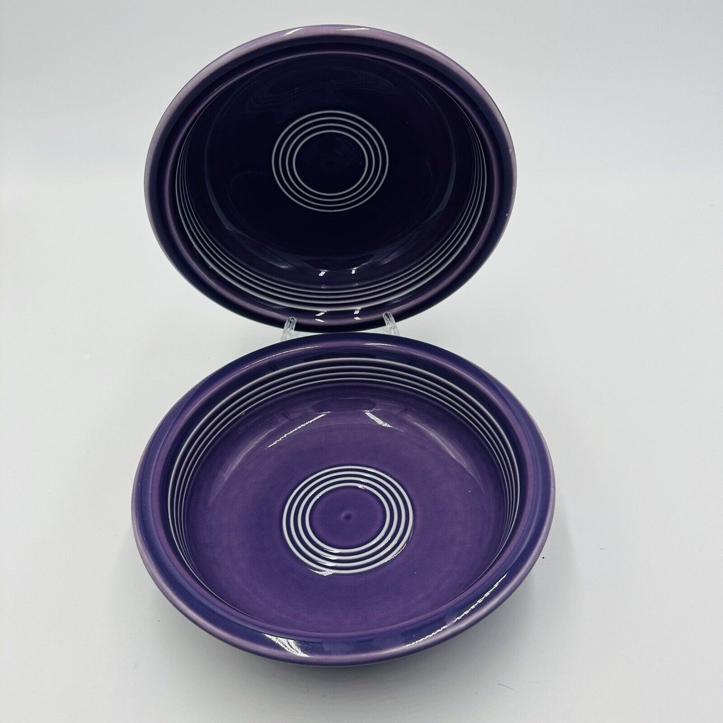 Fiestaware Plum Soup Cereal Bowl Set Vintage Limited Edition 1993 1995 Rare