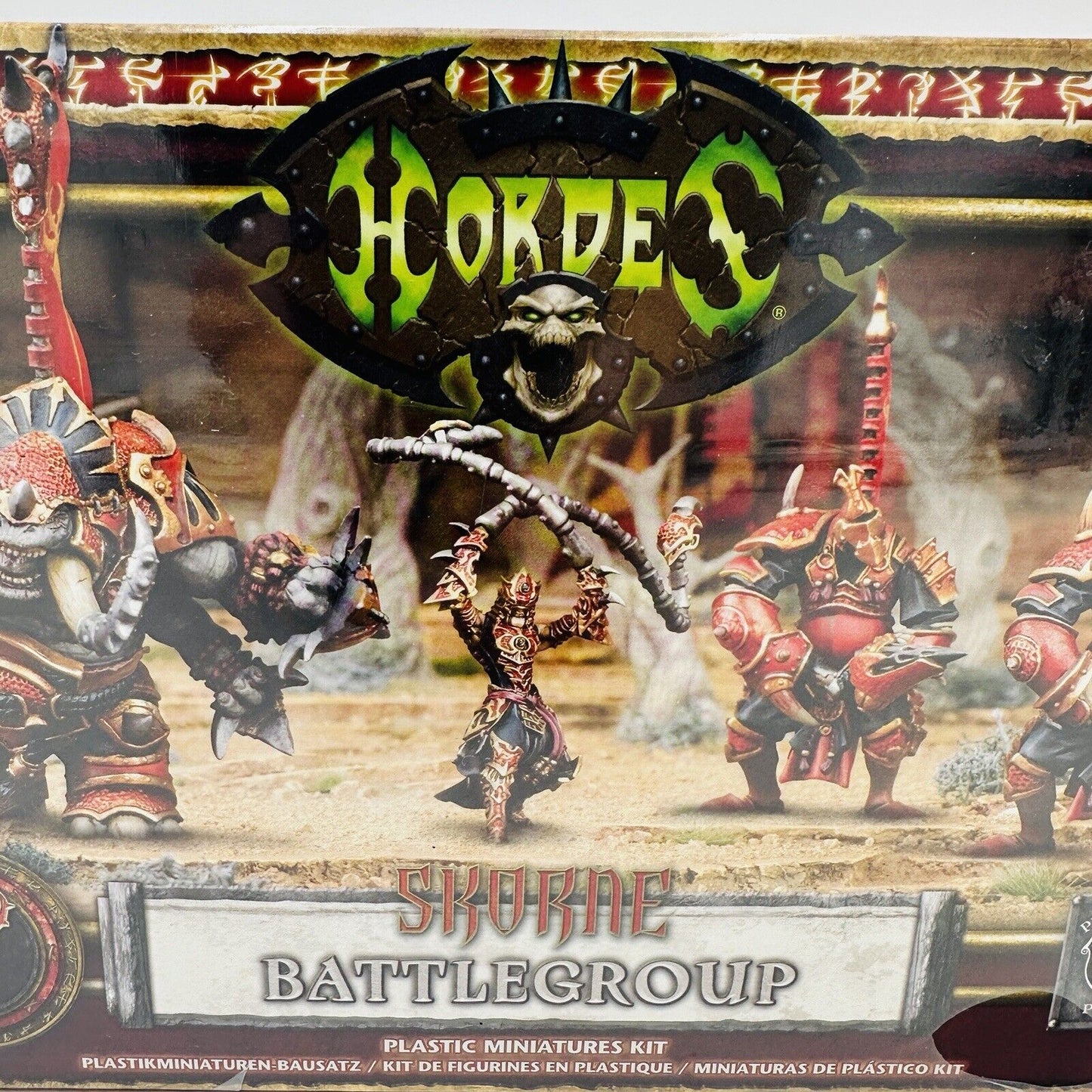 Hordes Skorne Battlegroup Starter Box Mk III 5 Figurines Plastic Miniatures Kit