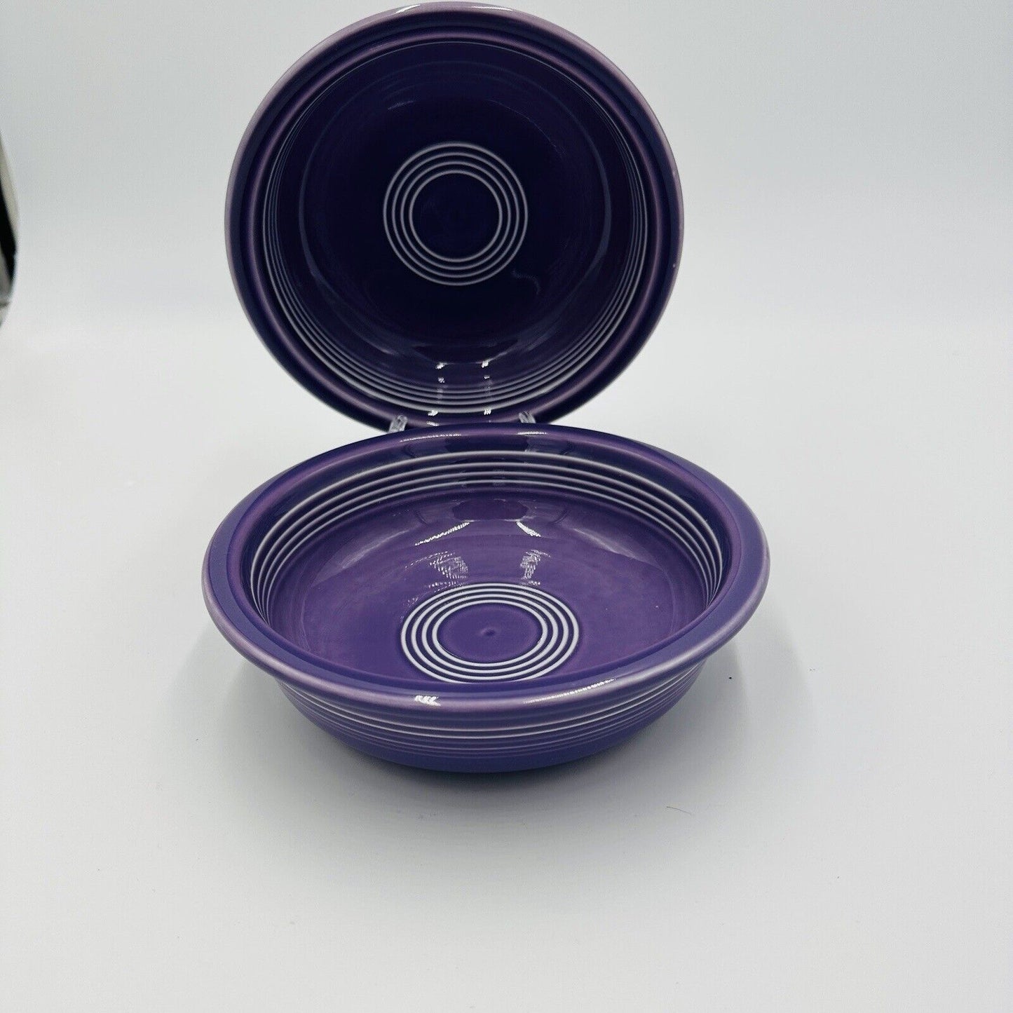 Fiestaware Plum Soup Cereal Bowl Set Vintage Limited Edition 1993 1995 Rare