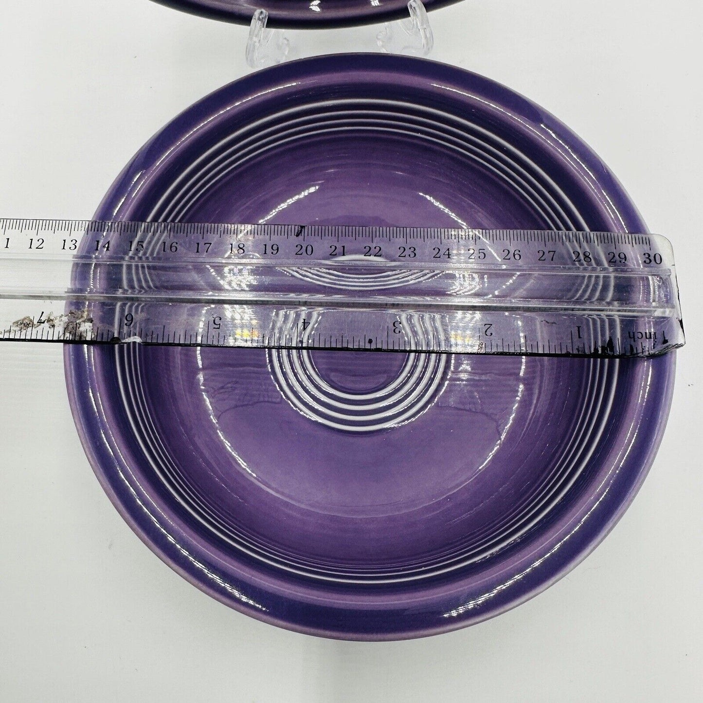 Fiestaware Plum Soup Cereal Bowl Set Vintage Limited Edition 1993 1995 Rare