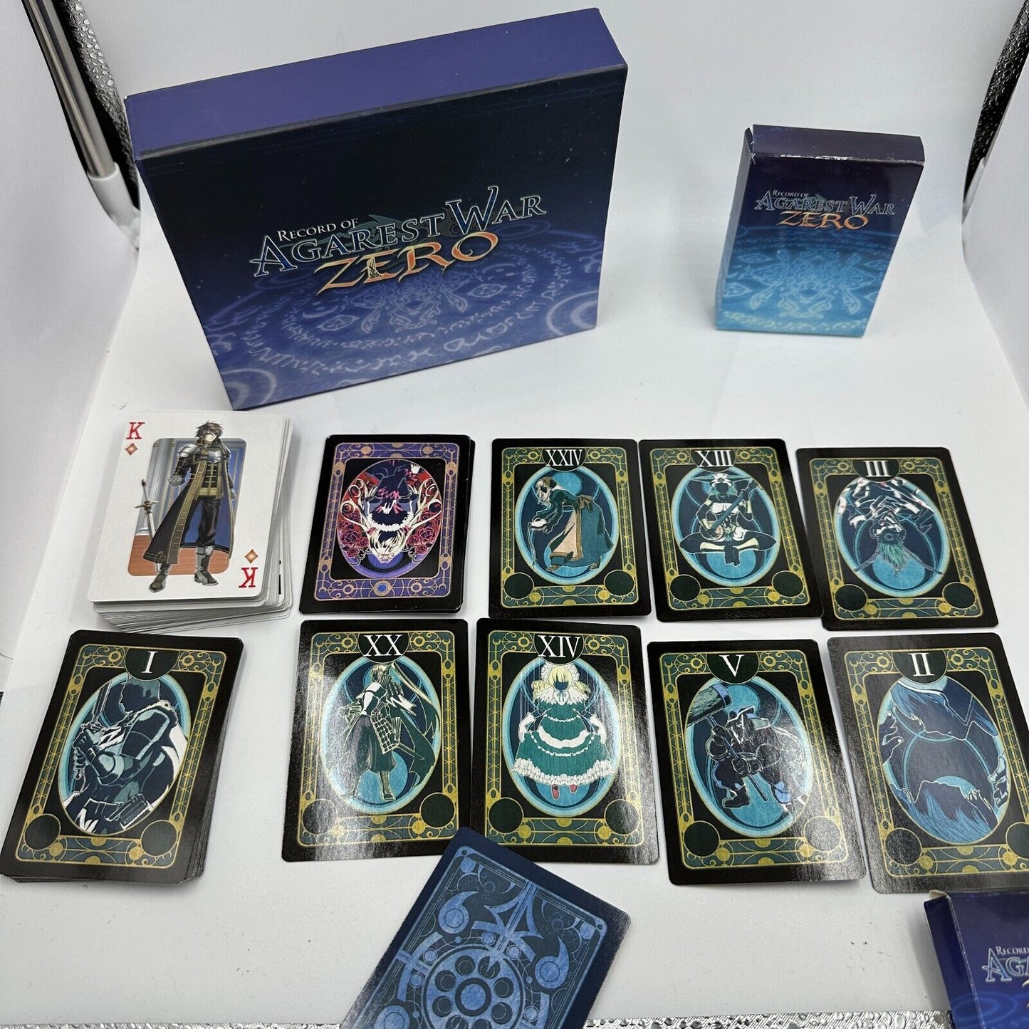 Record Of Agarest War Zero Limited Edition 2 Deck of Cards + Box (No PS3 Game)