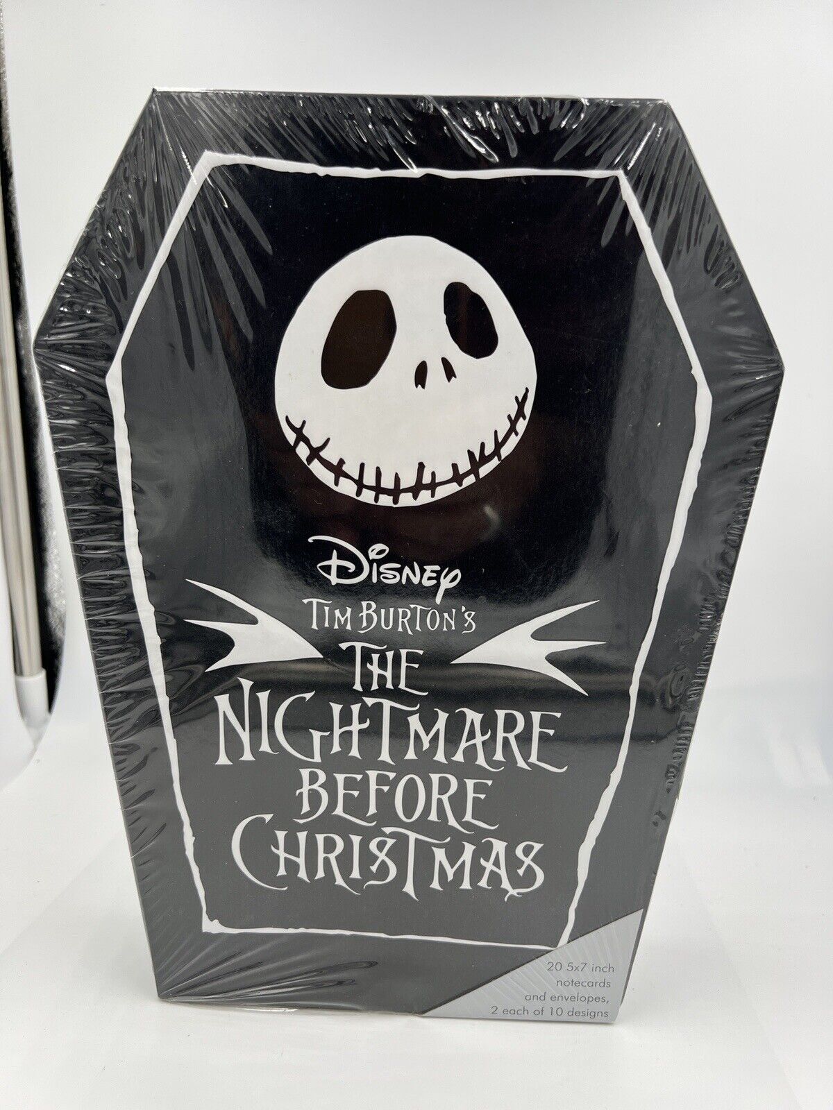 Tim Burtons Nightmare Before Christmas 20 notecards & envelopes Sealed Disney