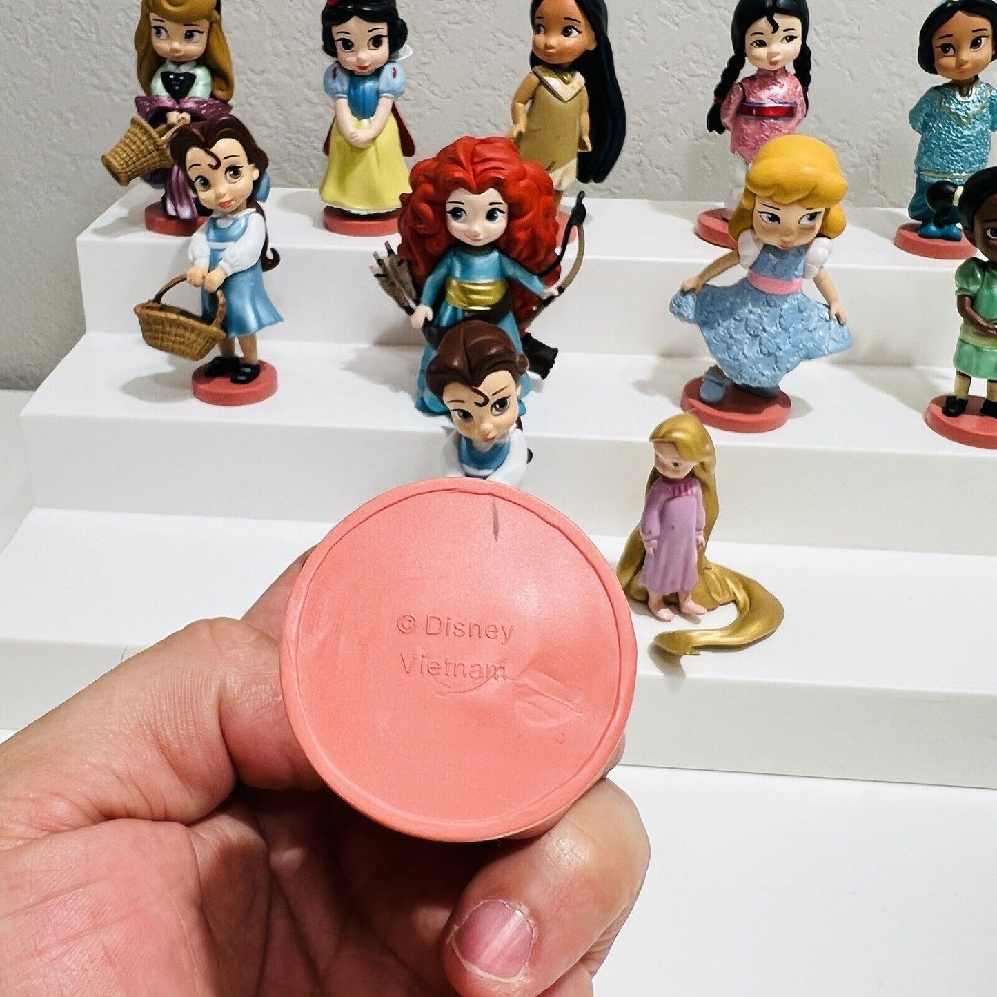 Disney Animators Baby Princess Play Set Princess 12 Figurines Toys Collection