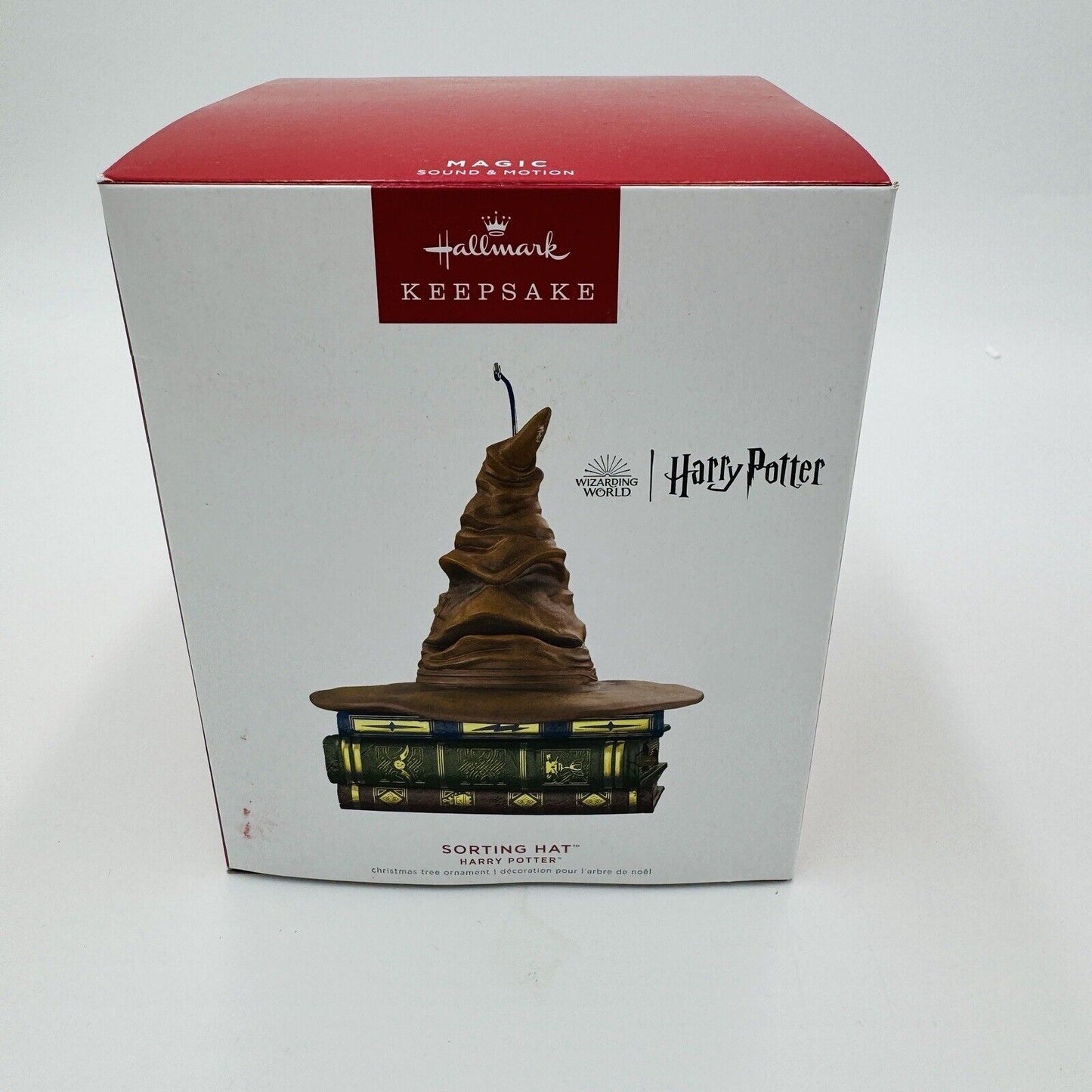 Hallmark Keepsake 2022 Harry Potter Sorting Hat Sound & Motion Ornament Animated
