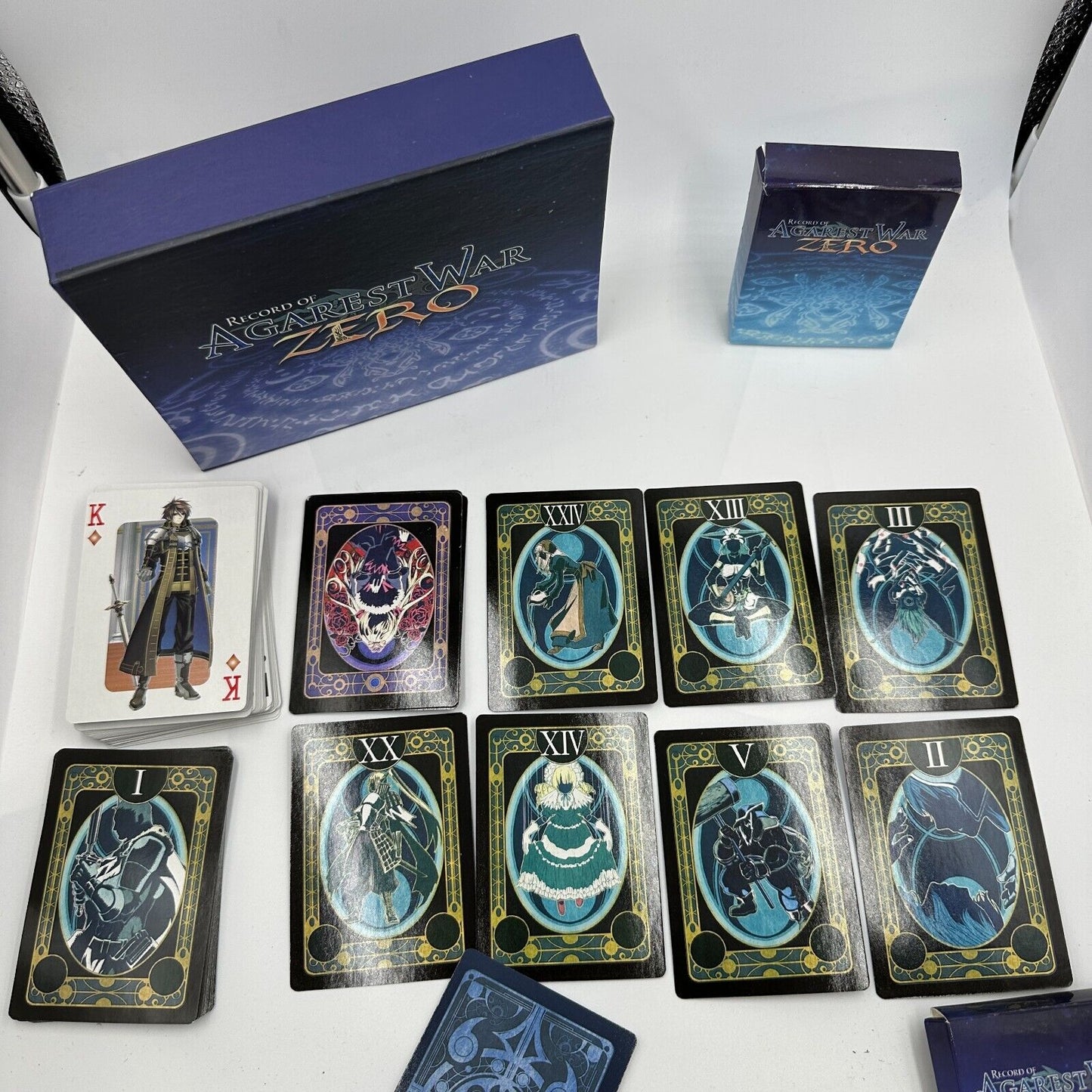 Record Of Agarest War Zero Limited Edition 2 Deck of Cards + Box (No PS3 Game)