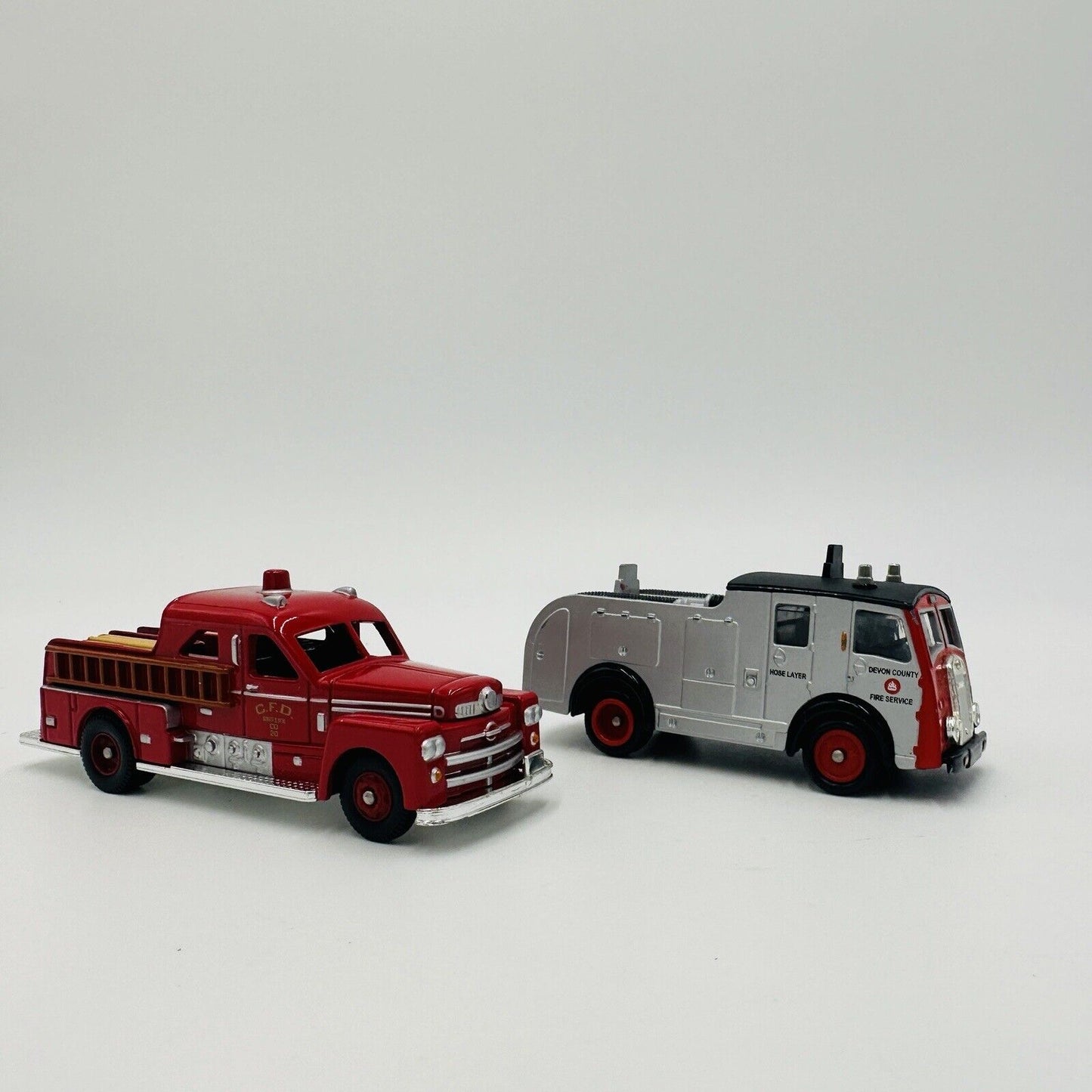 CORGI classics Seagrave & Corgi Dennis F8 Fire Engine 3.5" fire trucks Diecast