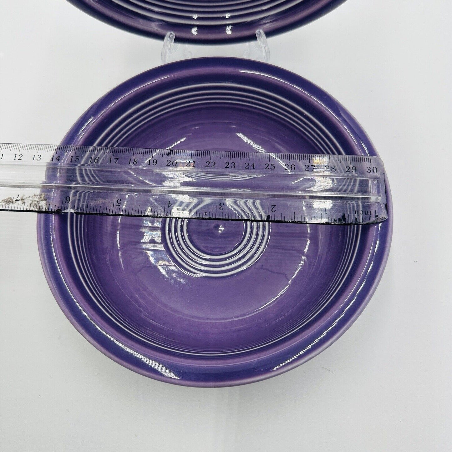 Fiestaware Plum Soup Cereal Bowl Set Vintage Limited Edition 1993 1995 Rare