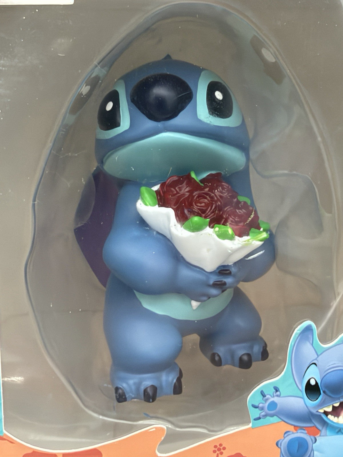 Disney Showcase HUGS Collection STITCH Bouquet Flowers (6002186) Lilo & Stitch
