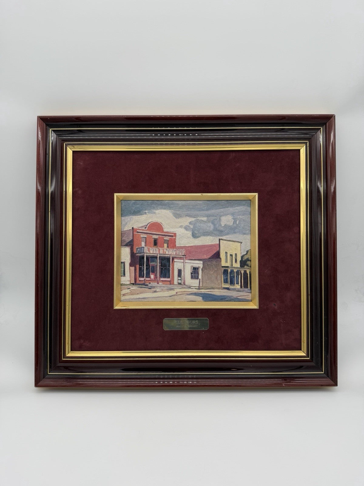 Rare Oil painting Kleinburg by Canadian artist A.J. Casson Close To Home Antique