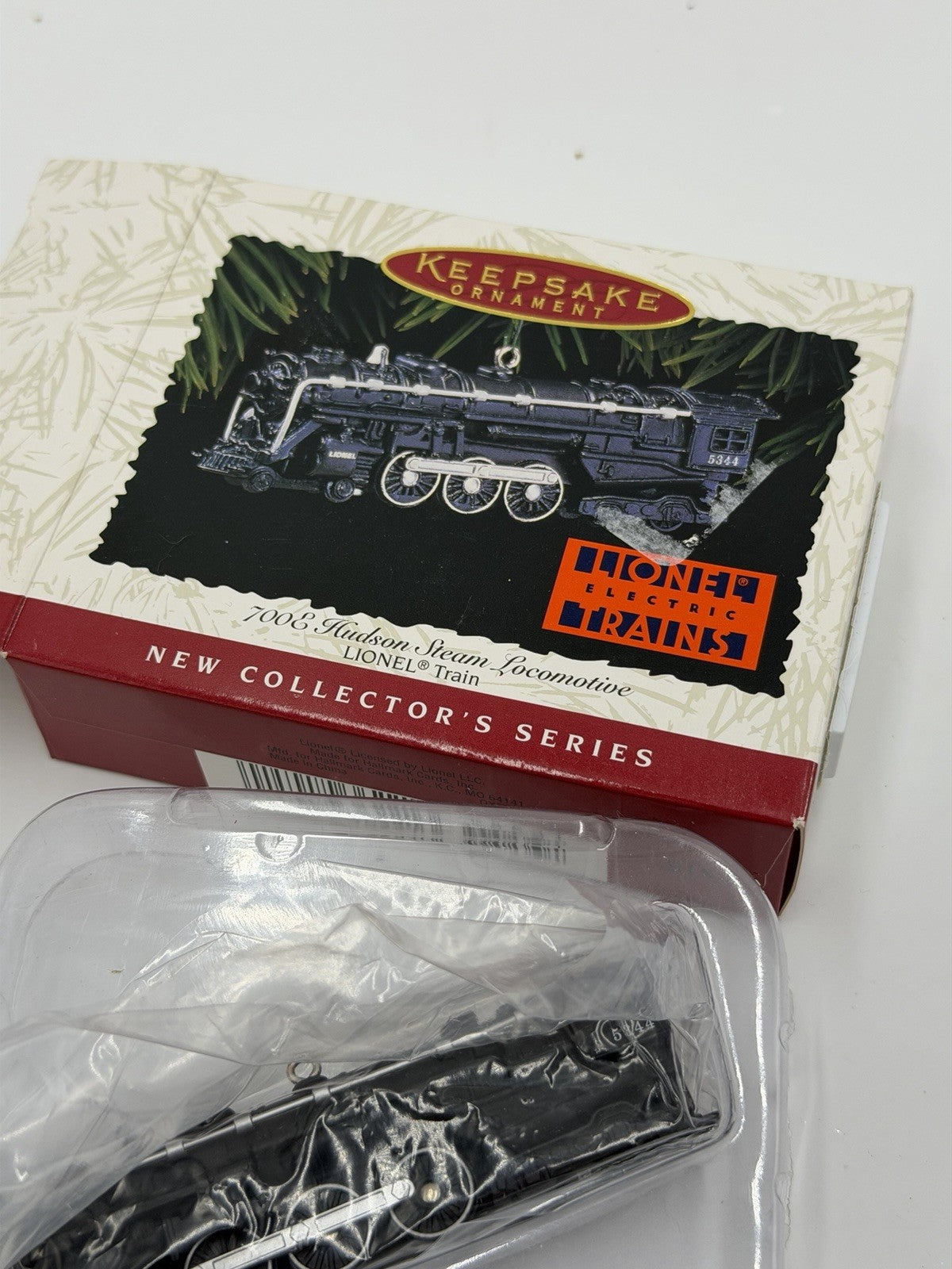 Hallmark Keepsake Lionel Train Hudson Steam 700E Locomotive Ornament Diecast